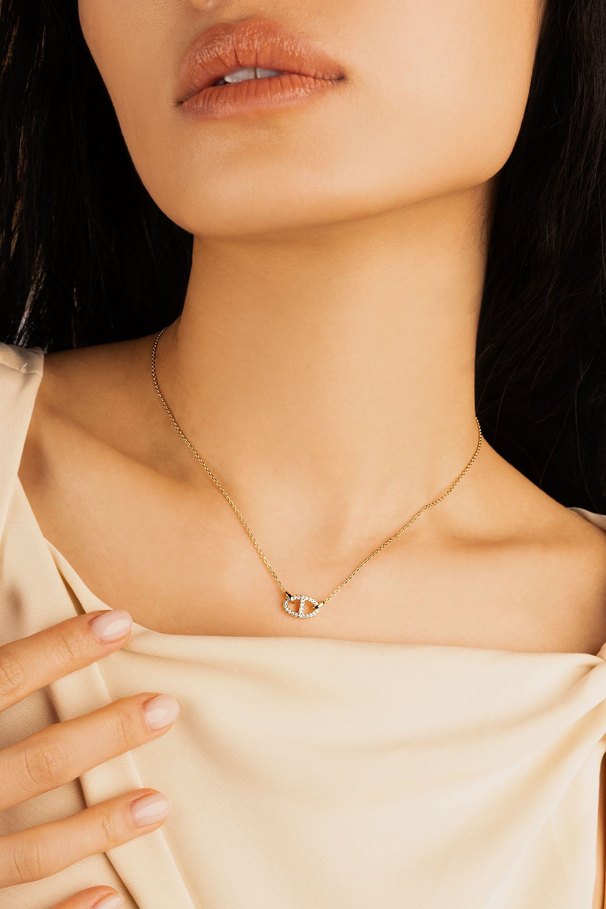 Collier Maille Marine APM Monaco en or jaune