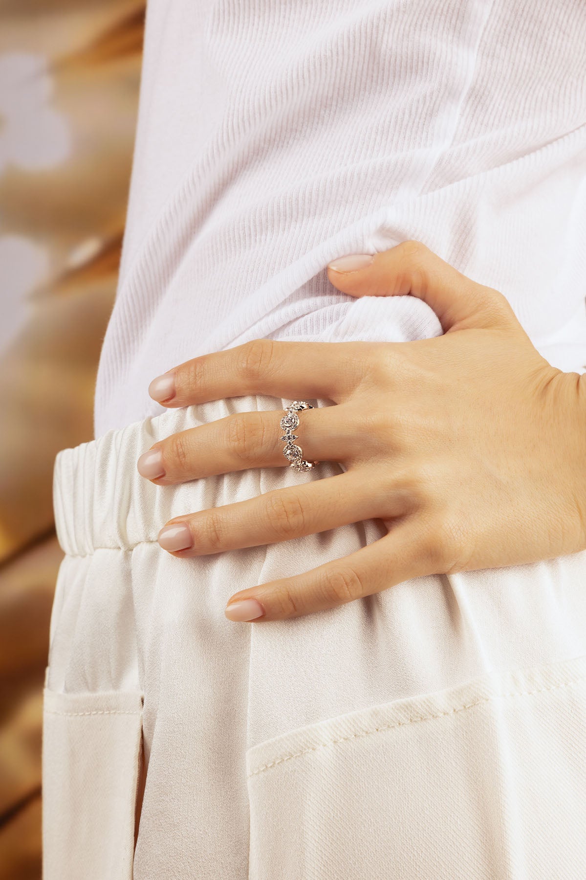 Bague Météorites APM Monaco en argent