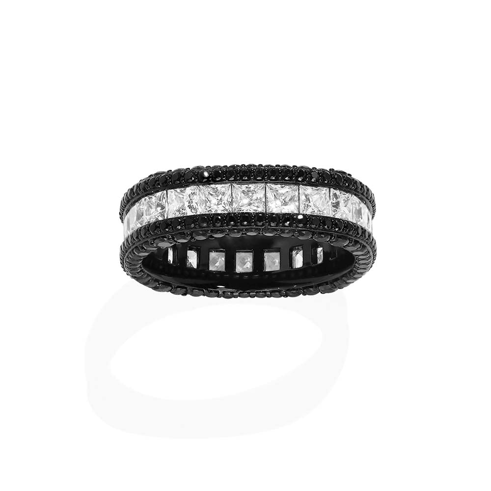 Bague Pav Noire APM Monaco