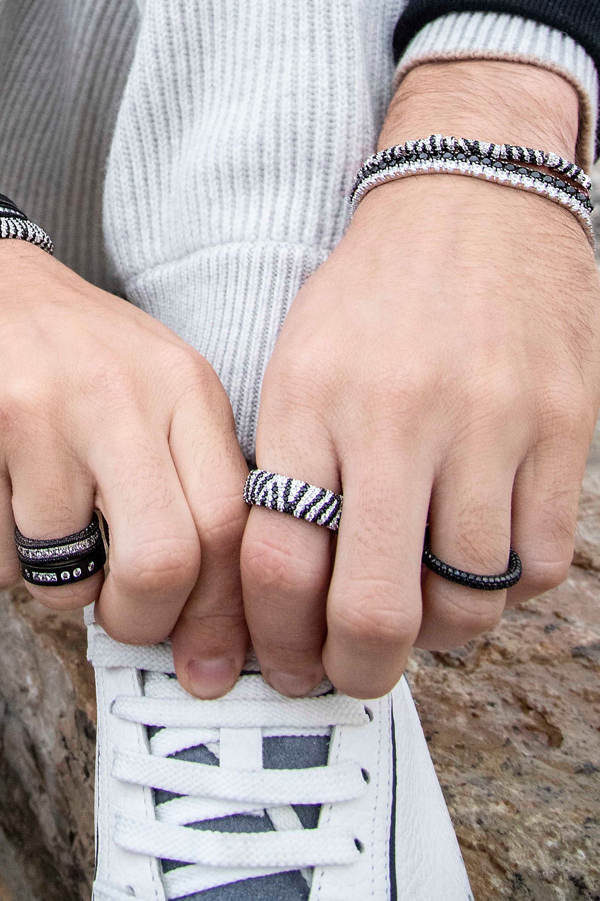 Bague Zèbre - APM Monaco