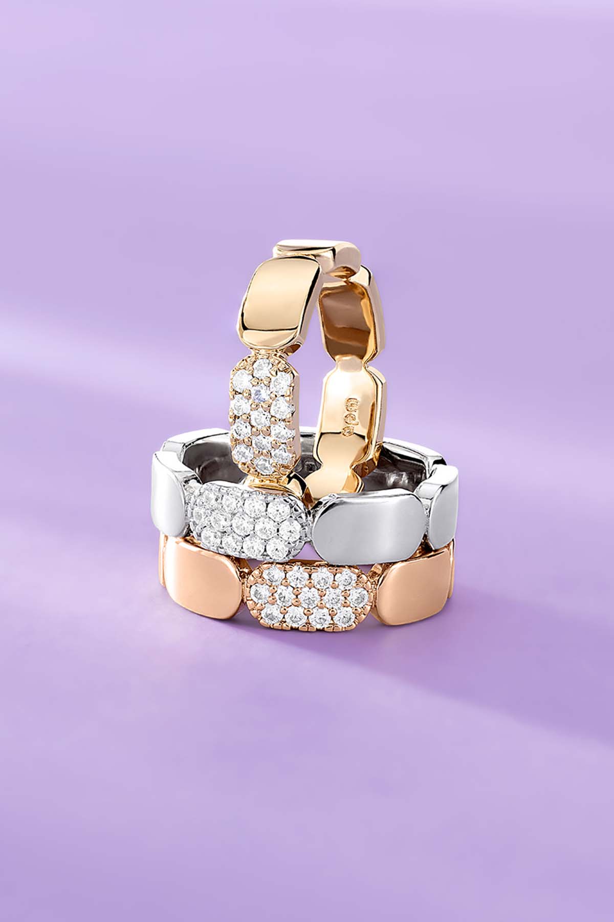 APM MONACO Bague Pavage
