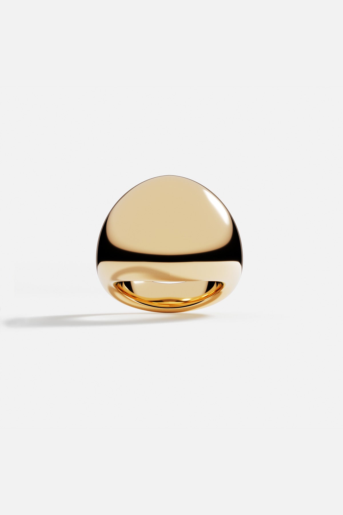 APM Monaco Bague Dôme en Or Jaune