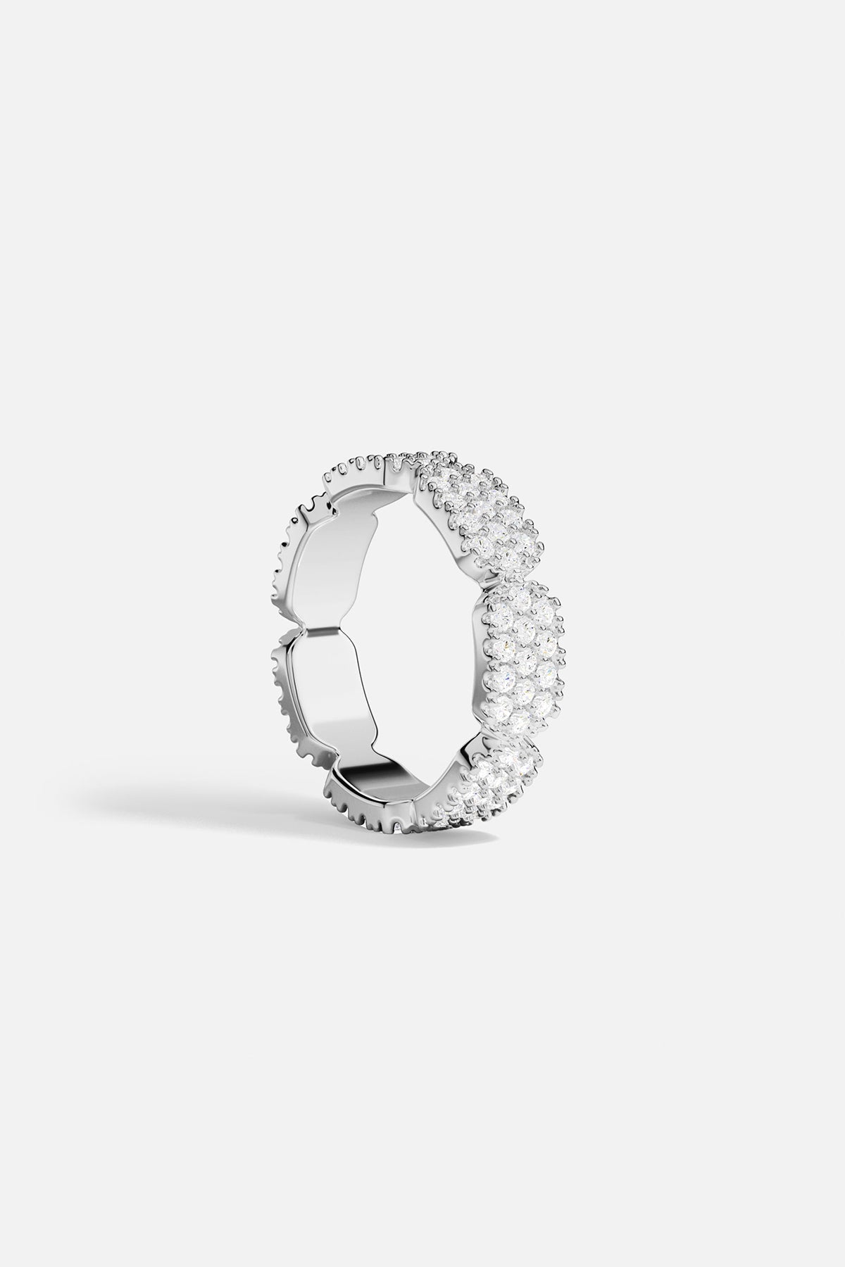 Bague Pavé Argent - APM Monaco