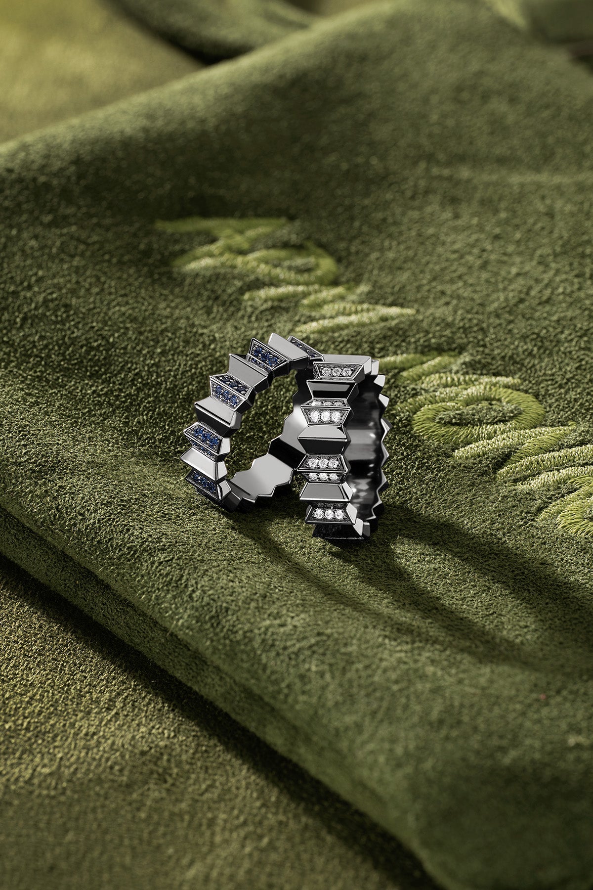 APM Monaco Bague Up and Down en Argent