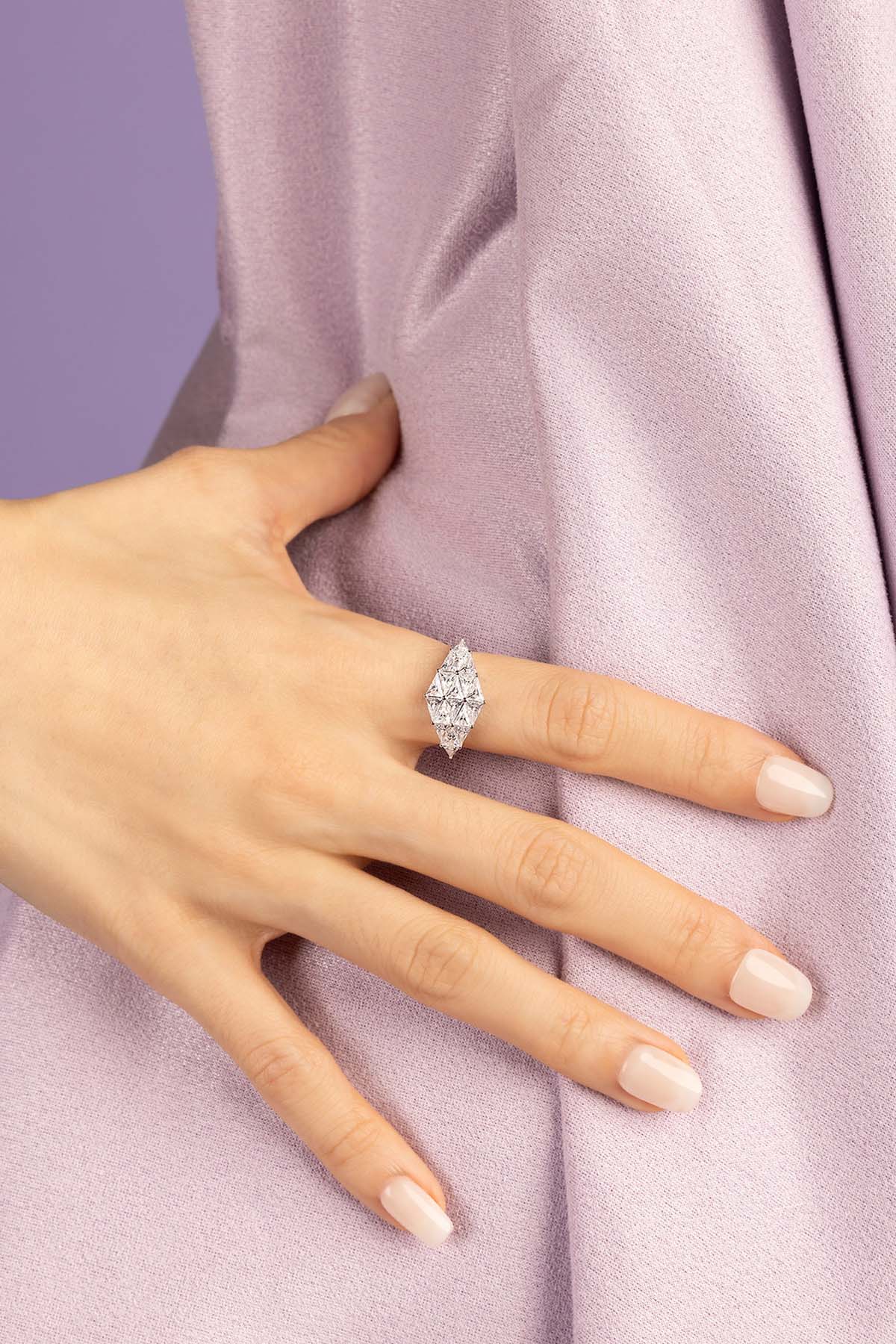 APM MONACO Bague Art Déco