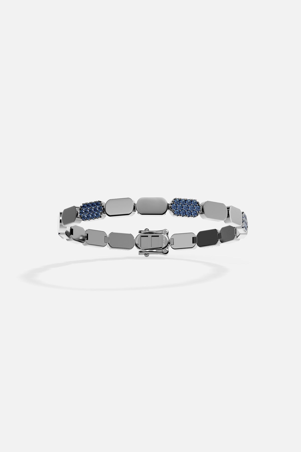 APM Monaco Bracelet Pavé en Argent