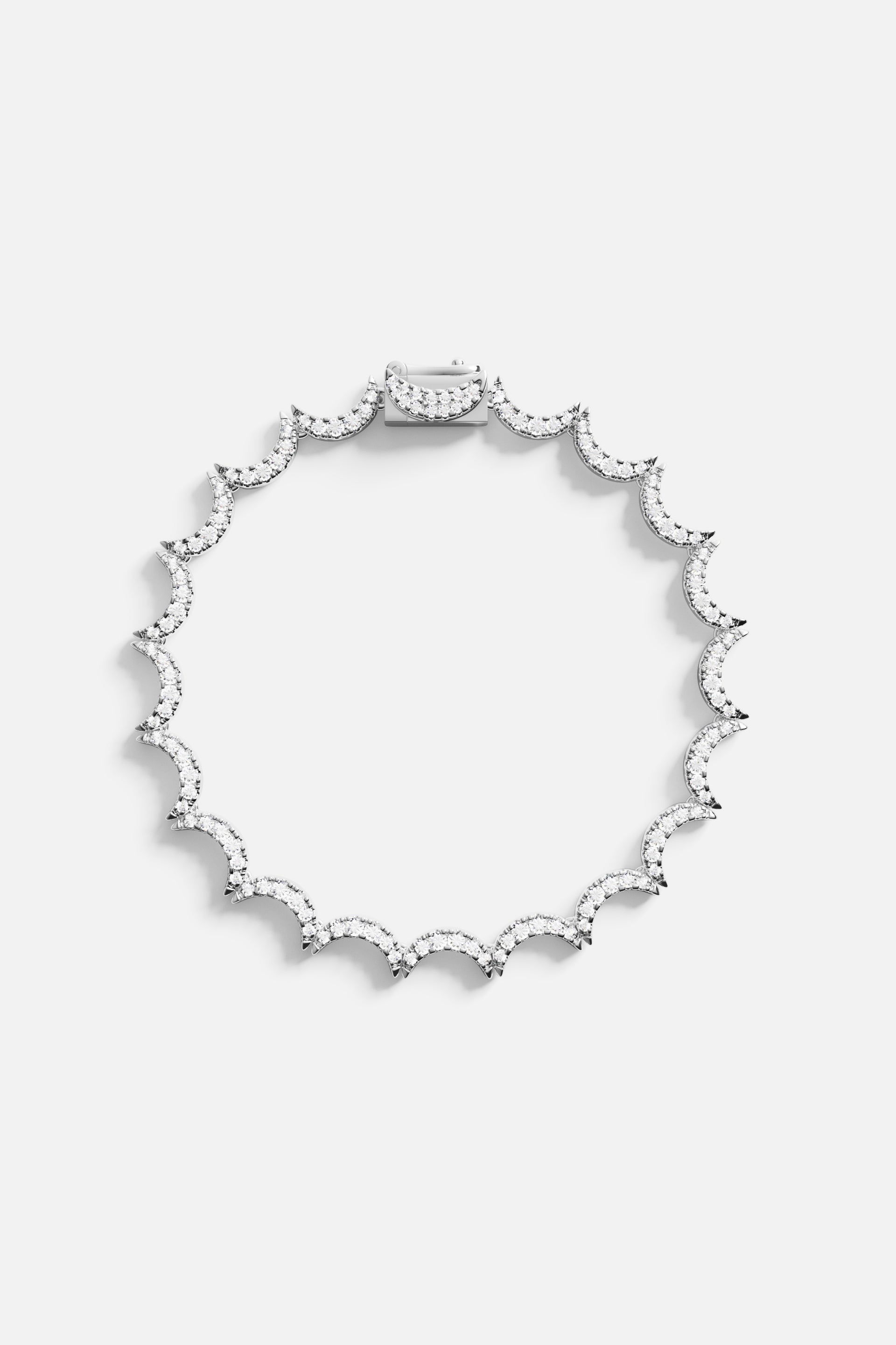 APM Monaco Bracelet Wavy Argent en Argent