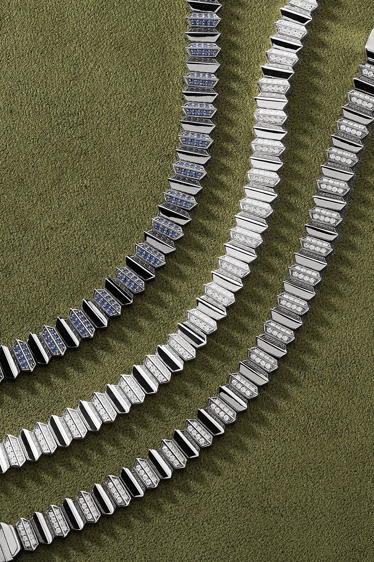 APM Monaco Bracelet Up and Down en Argent
