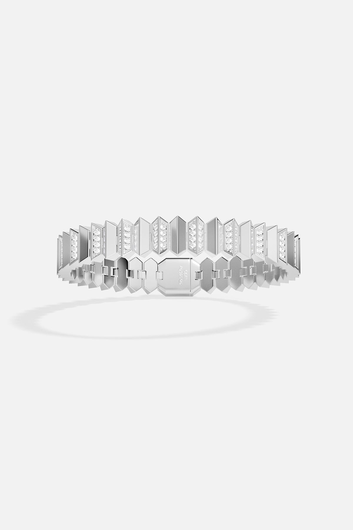 APM Monaco Bracelet Up and Down en Argent