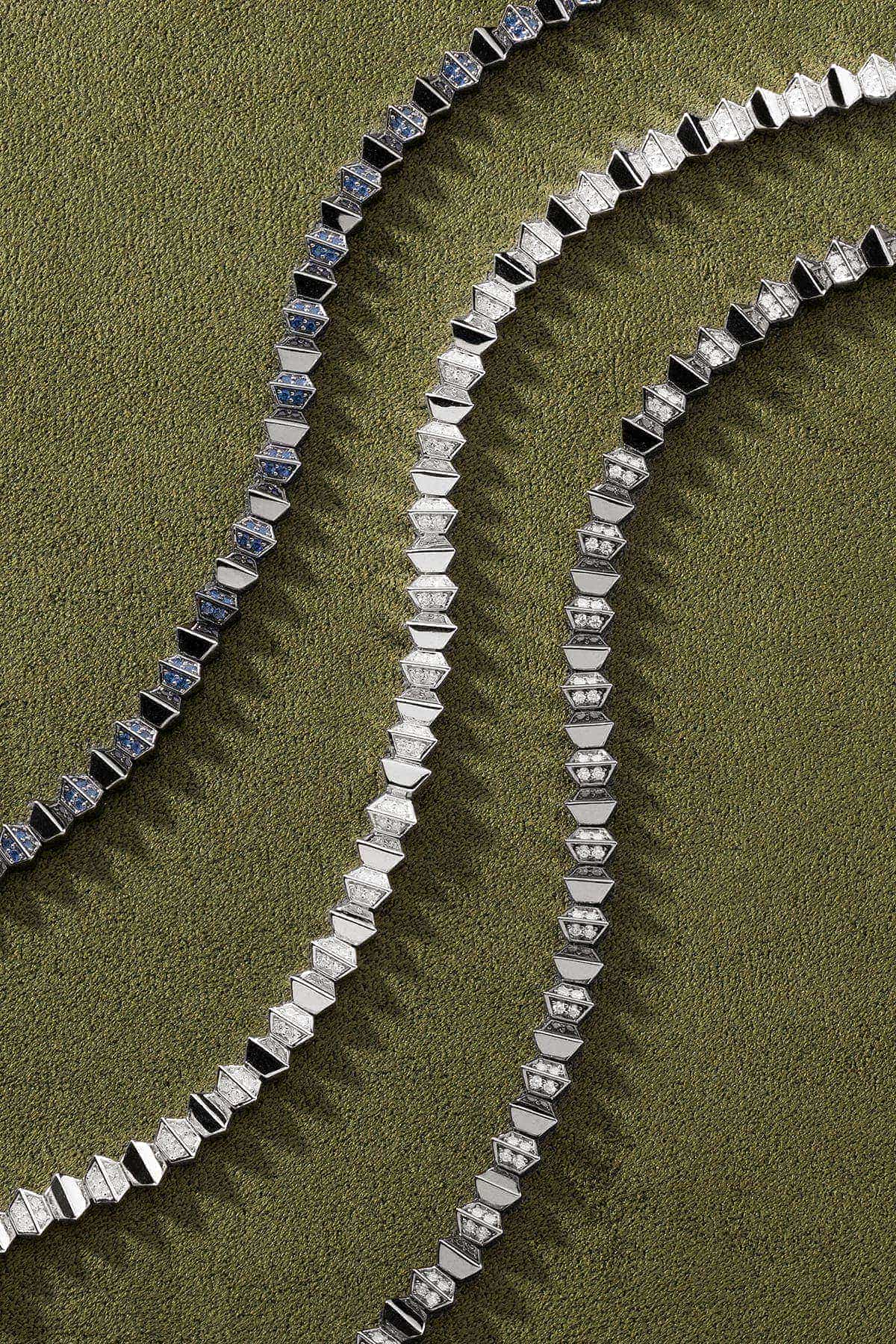 APM Monaco Bracelet Up and Down en Argent