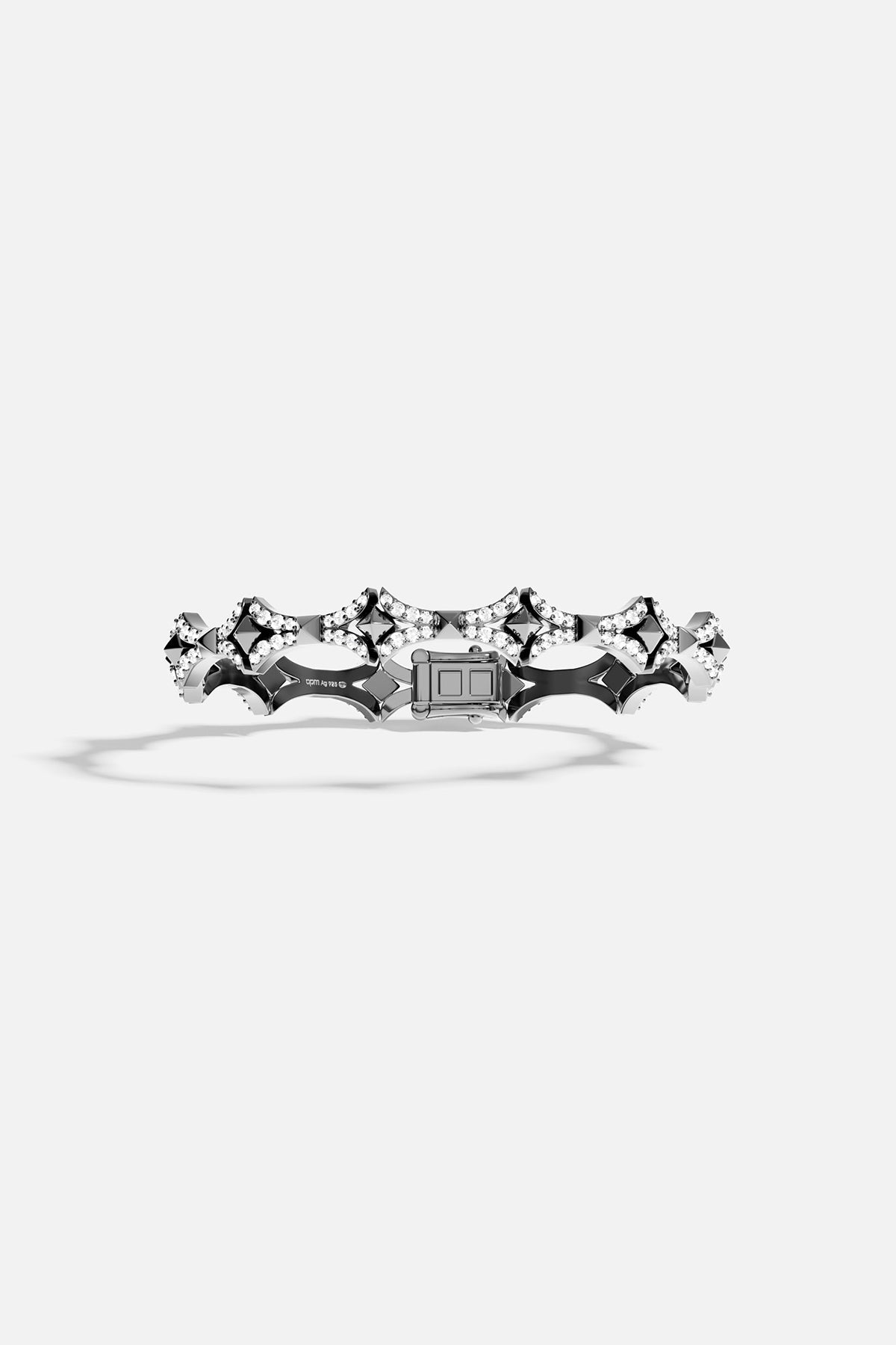 APM Monaco Bracelet Croix en Argent