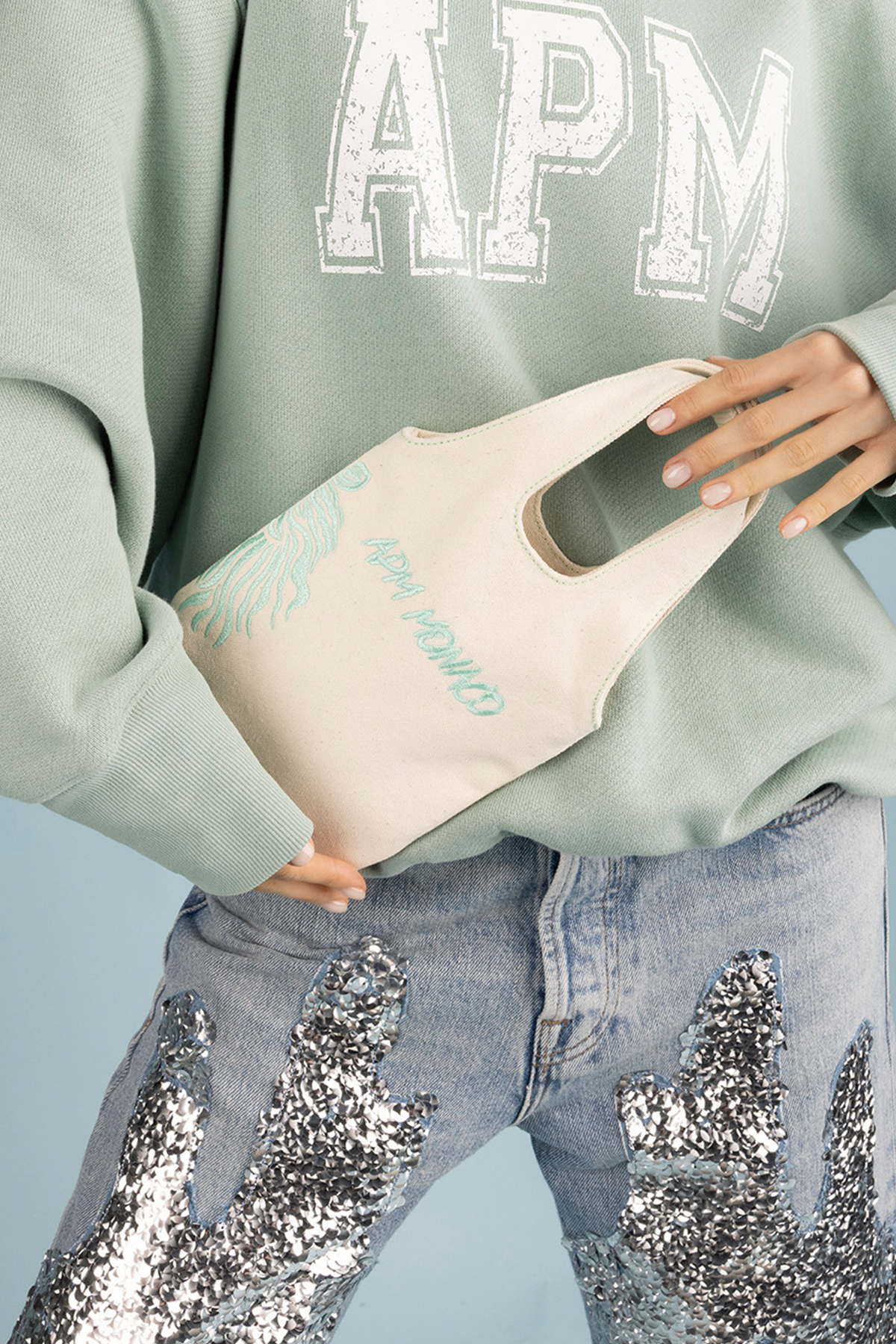 Mini Tote Bag Pastel Dreams - APM Monaco