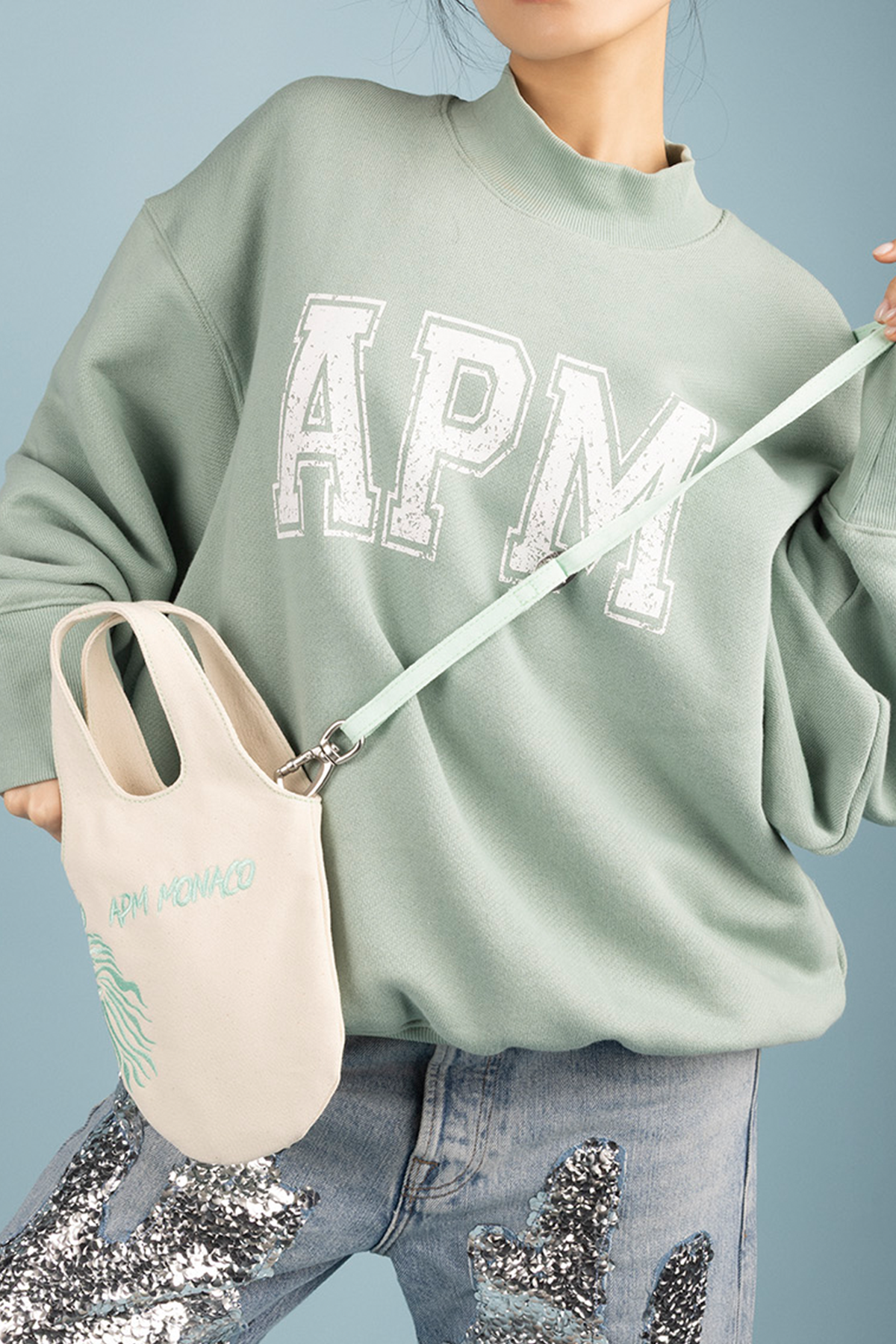 Mini Tote Bag Pastel Dreams - APM Monaco