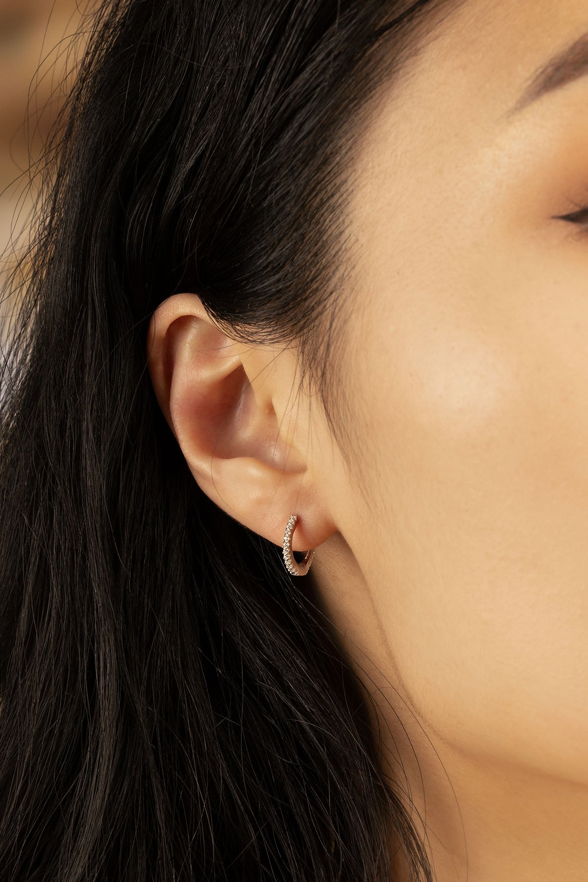 Boucles d'Oreilles Créoles 8,5mm APM Monaco en argent