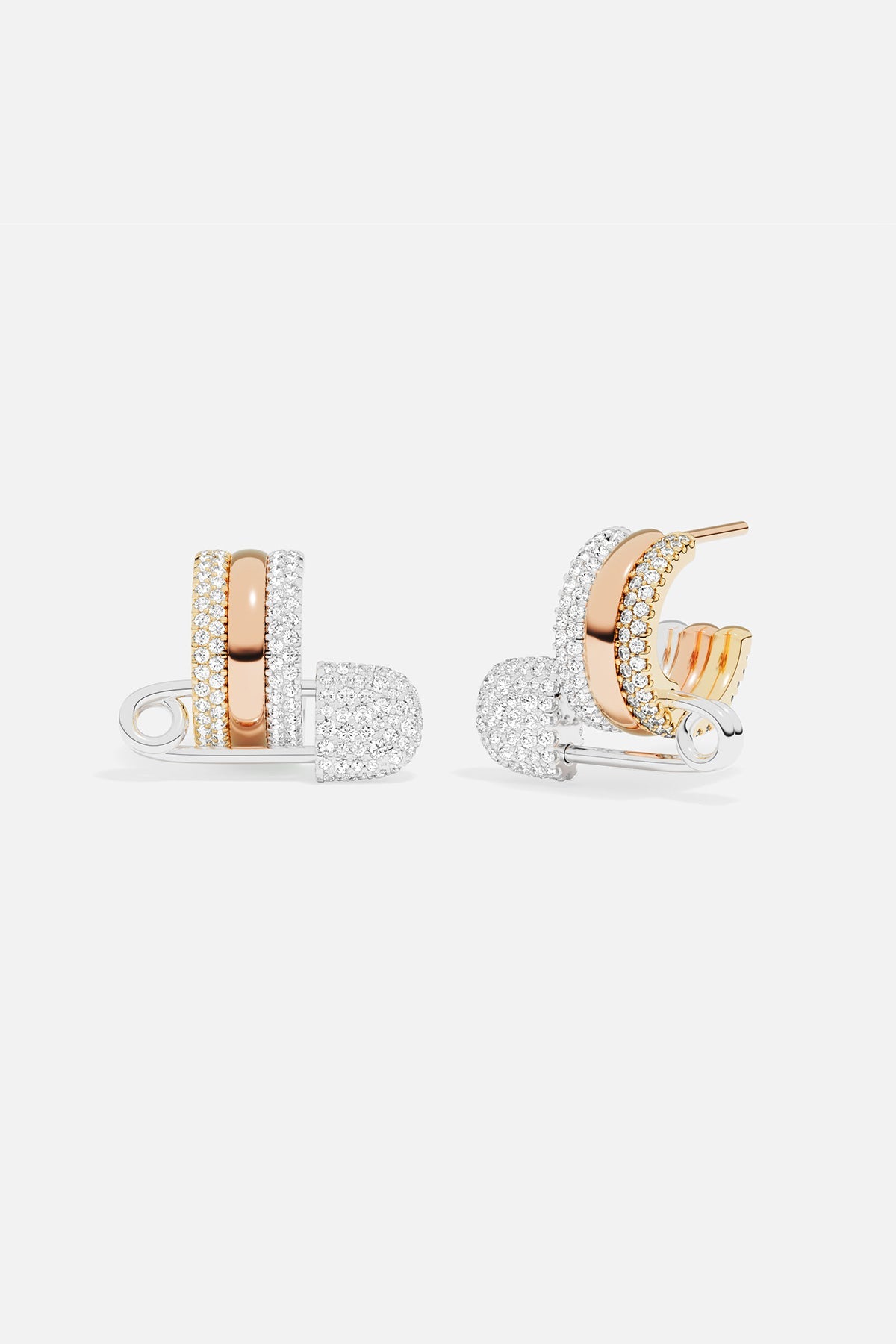 APM Monaco Boucles d'oreilles épingle en Argent