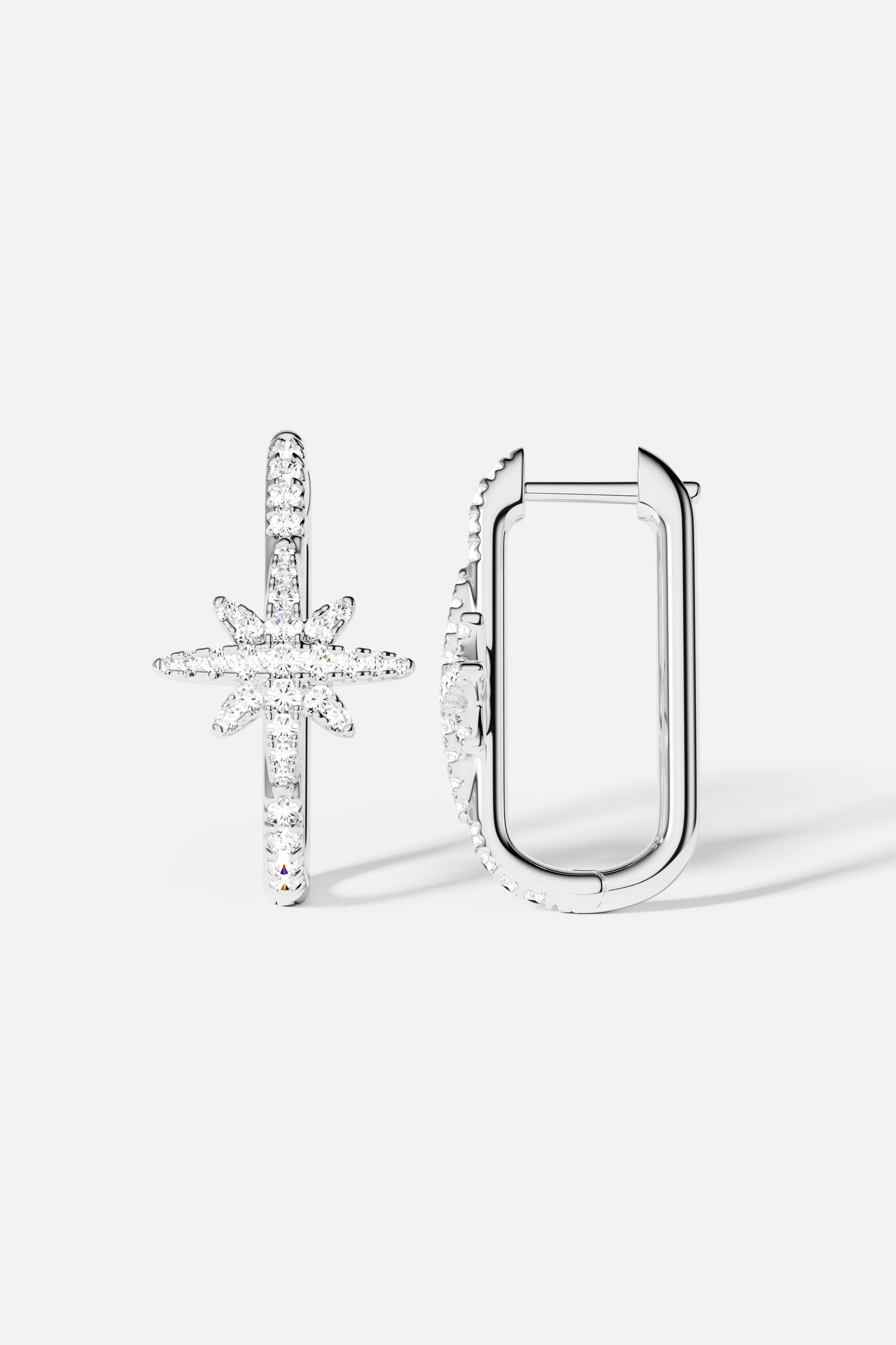 APM Monaco Boucles d’Oreilles Météorites en Argent