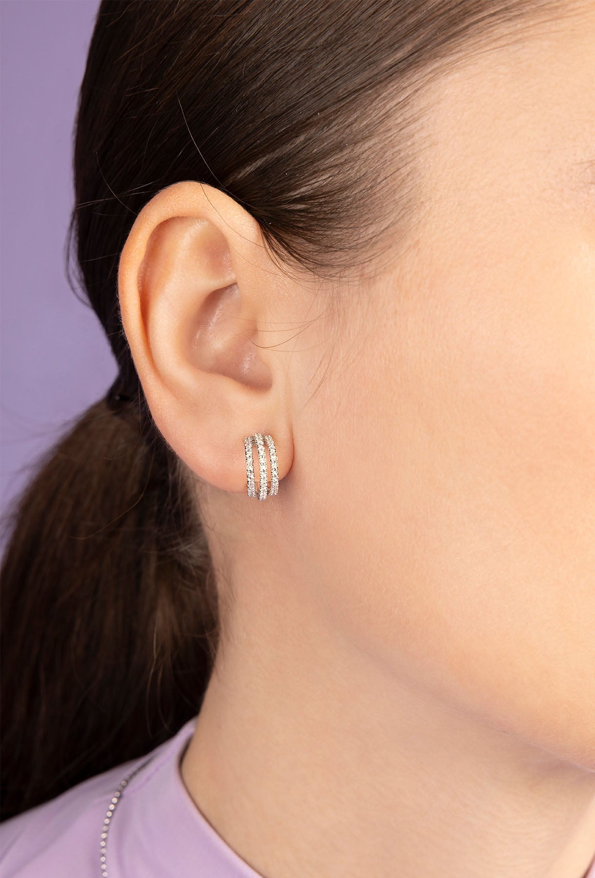 APM Monaco Mini Boucles d'Oreilles Promesse