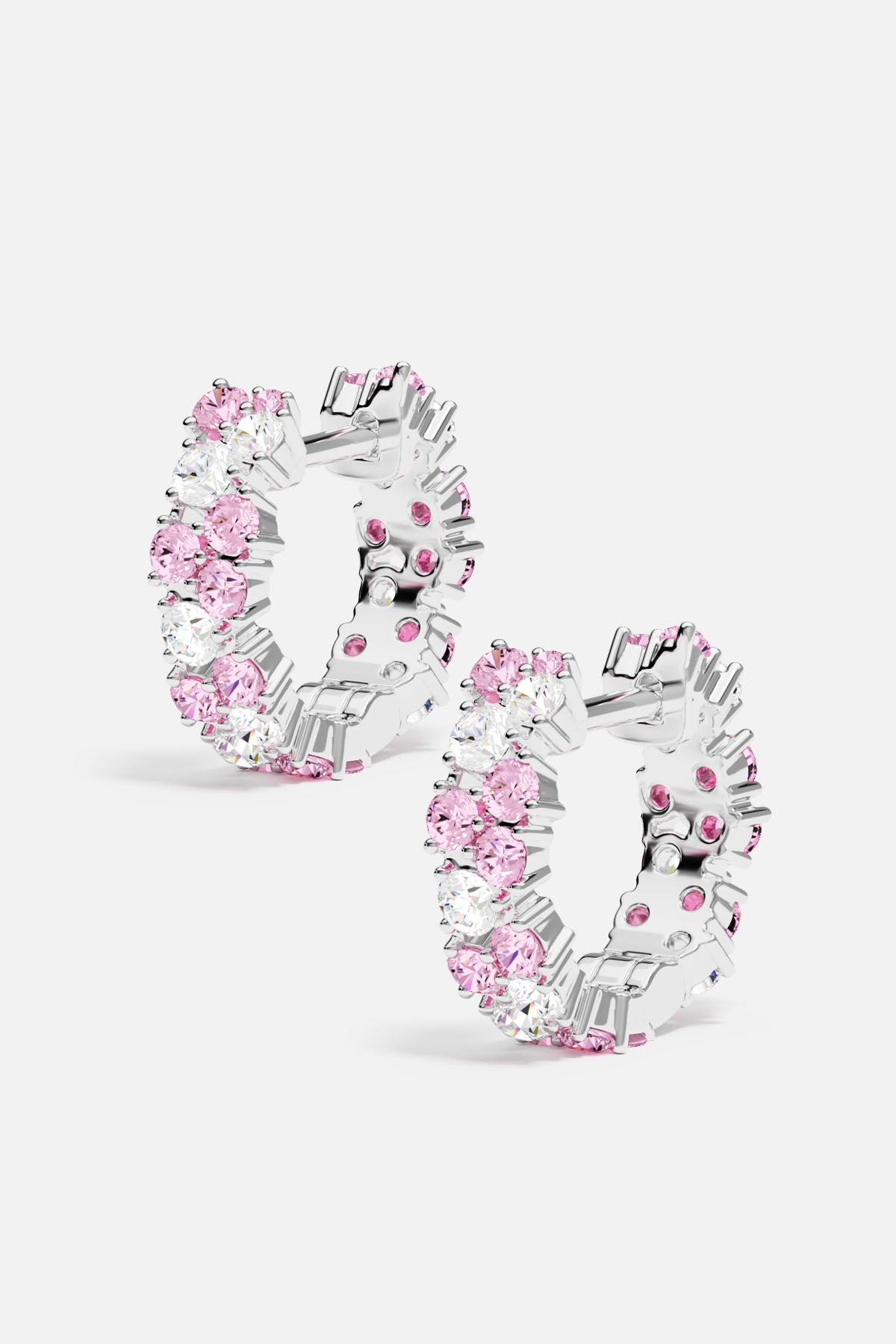 Petites Créoles Goutte Rose