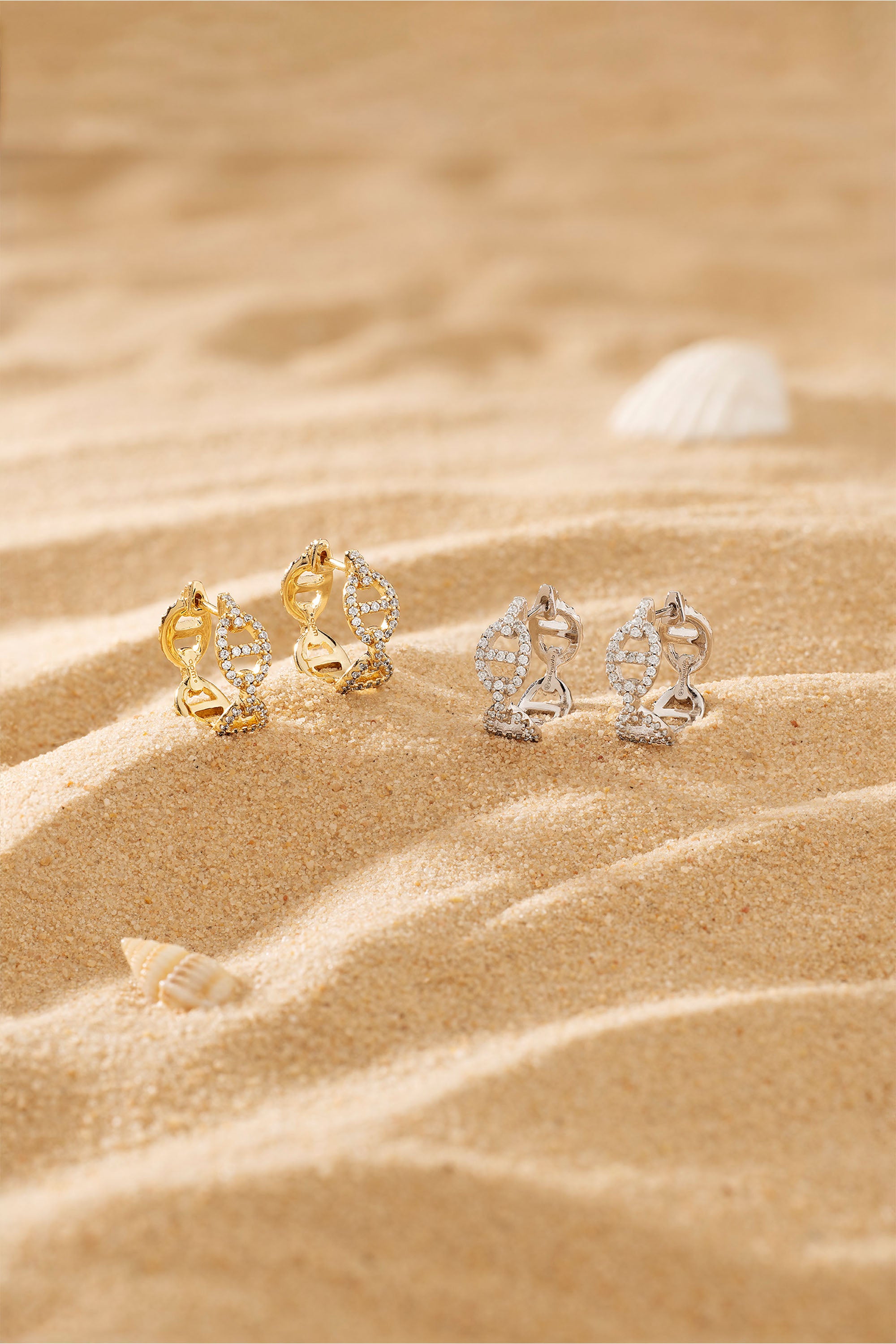 Créoles Maille Marine