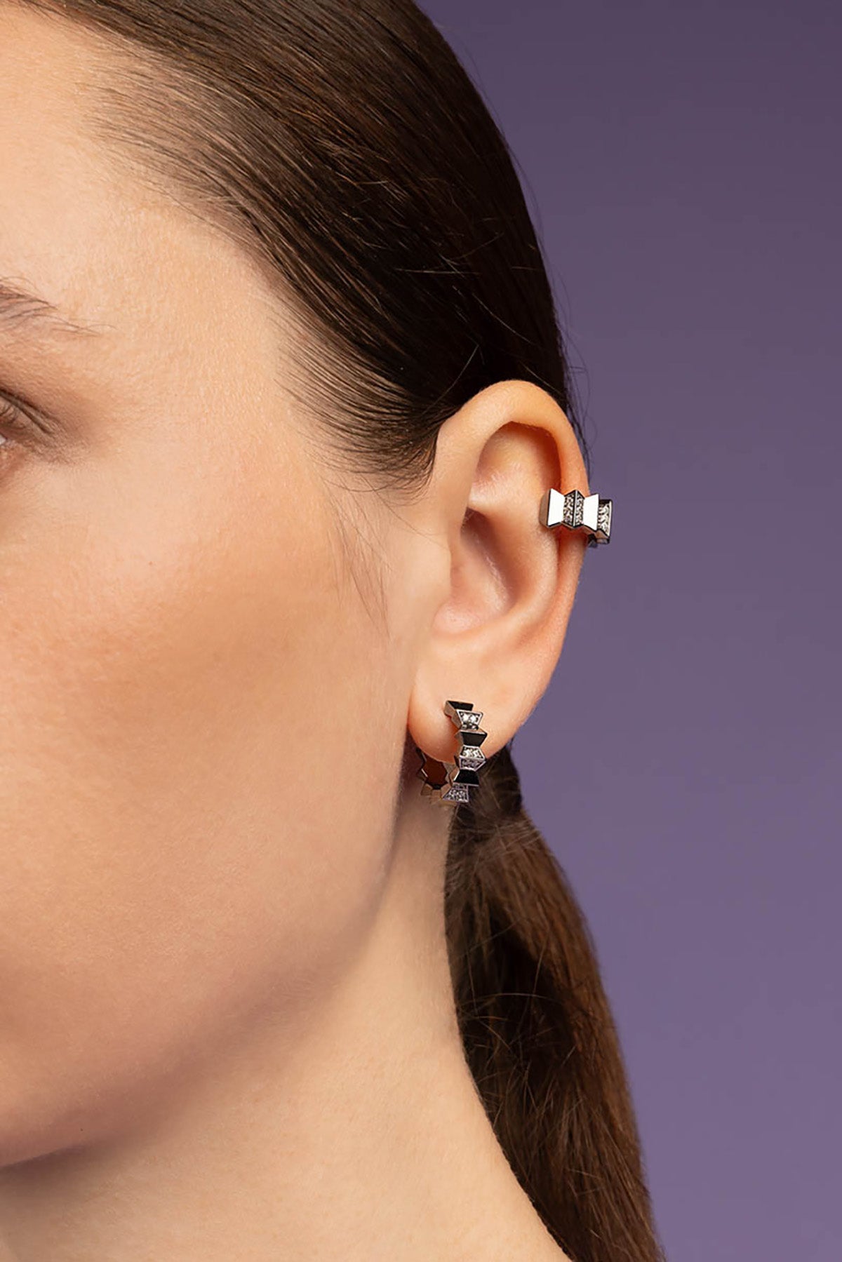 APM MONACO up and down ear cuff