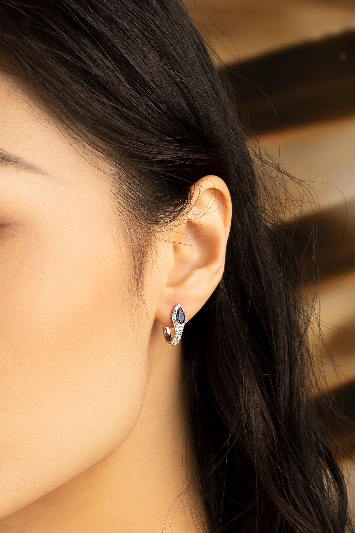 Boucles d'Oreilles Kaa APM Monaco en argent