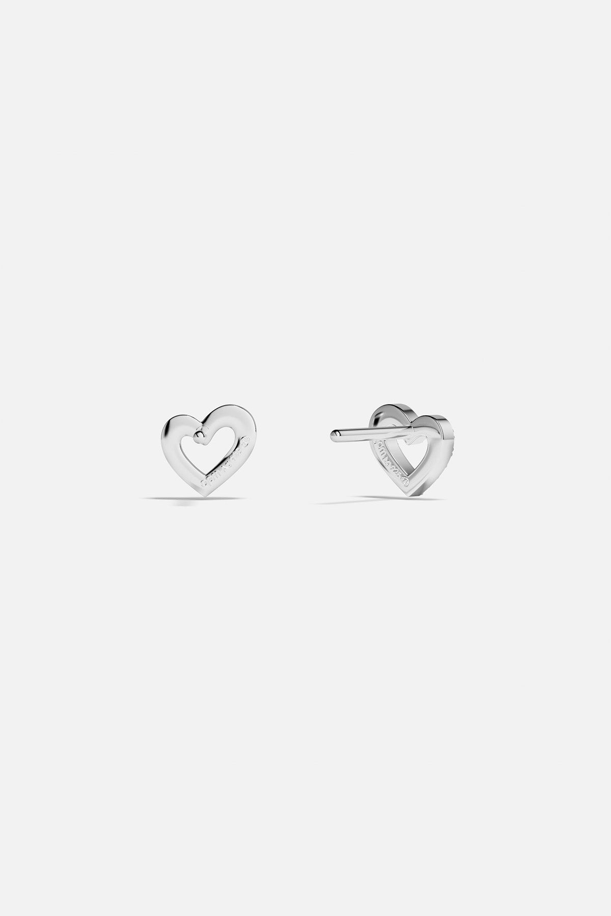 Heart Stud Earrings - APM Monaco