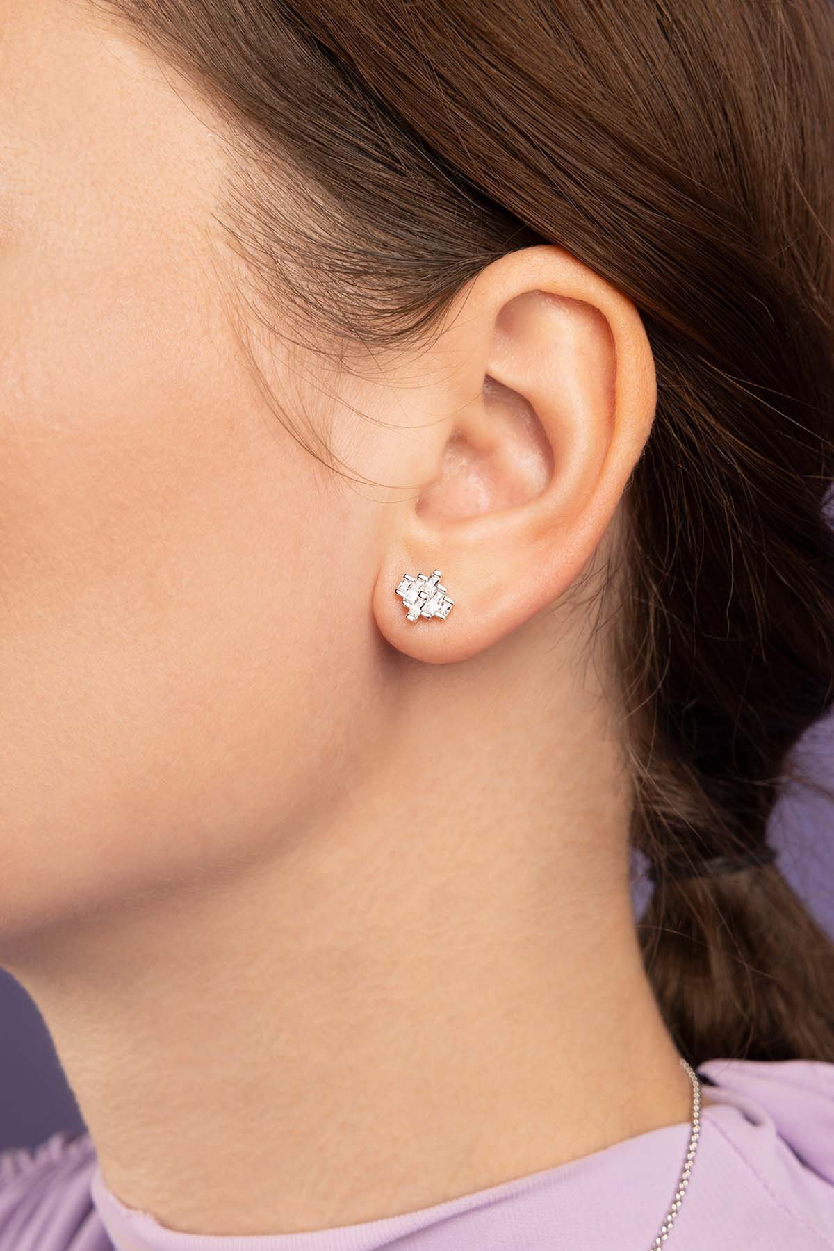 APM Monaco Clous d'oreilles Art Déco