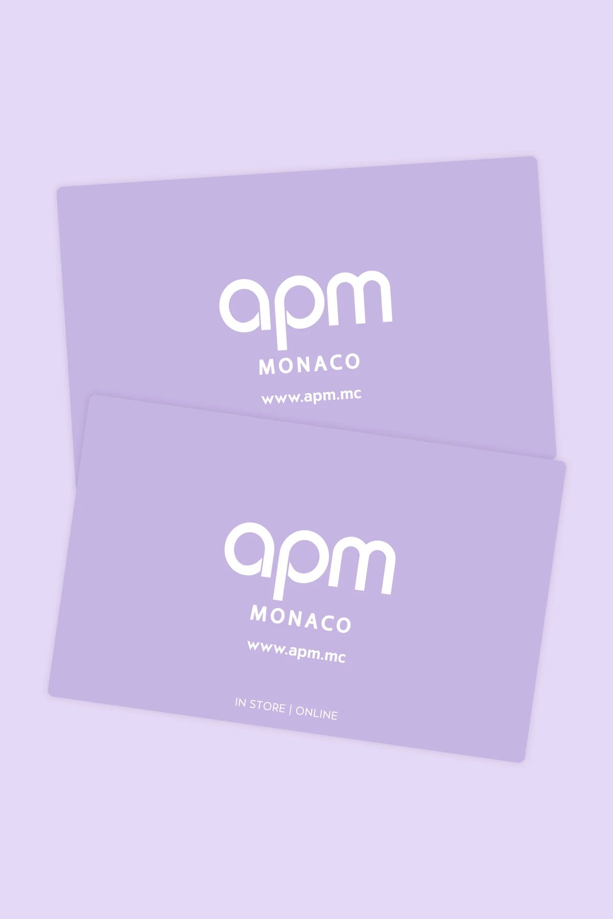Carte Cadeau - APM Monaco
