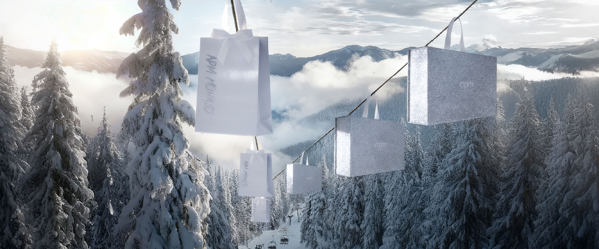 APM MONACO shopping bag