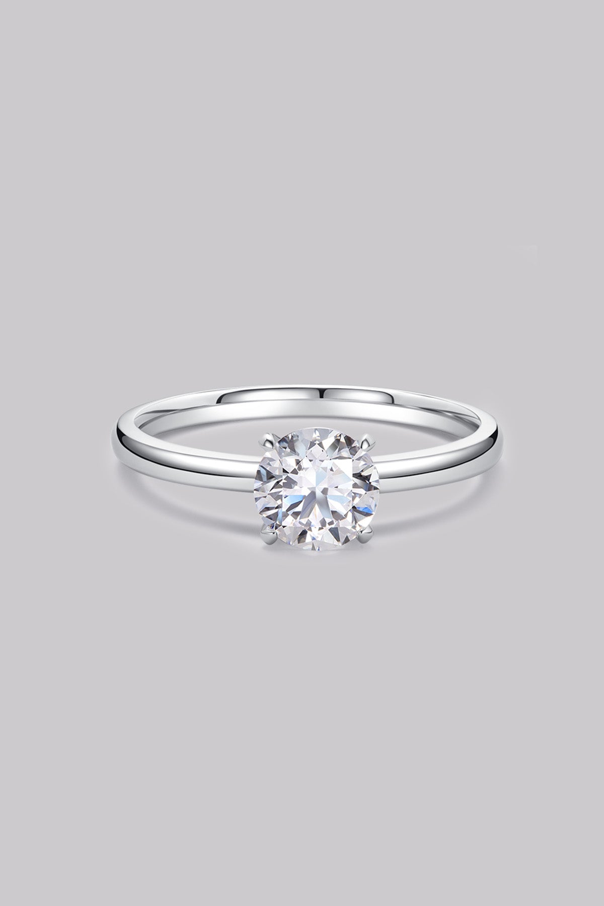 Bague Diamant Solitaire Rond (1ct) APM Monaco