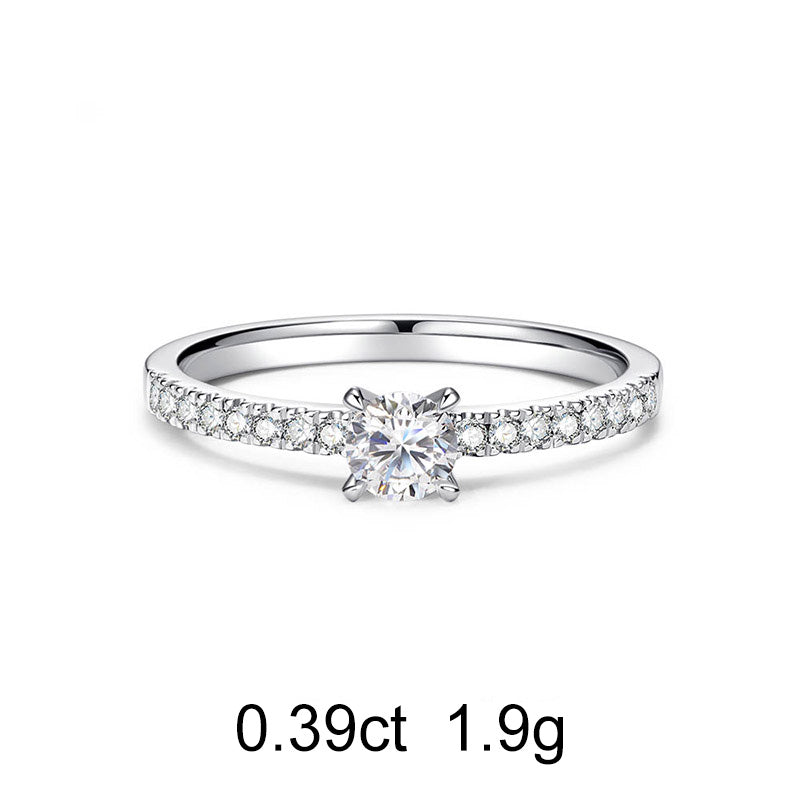 Bague Pavé Rond (0.39ct) Or 18 Carats - APM Monaco
