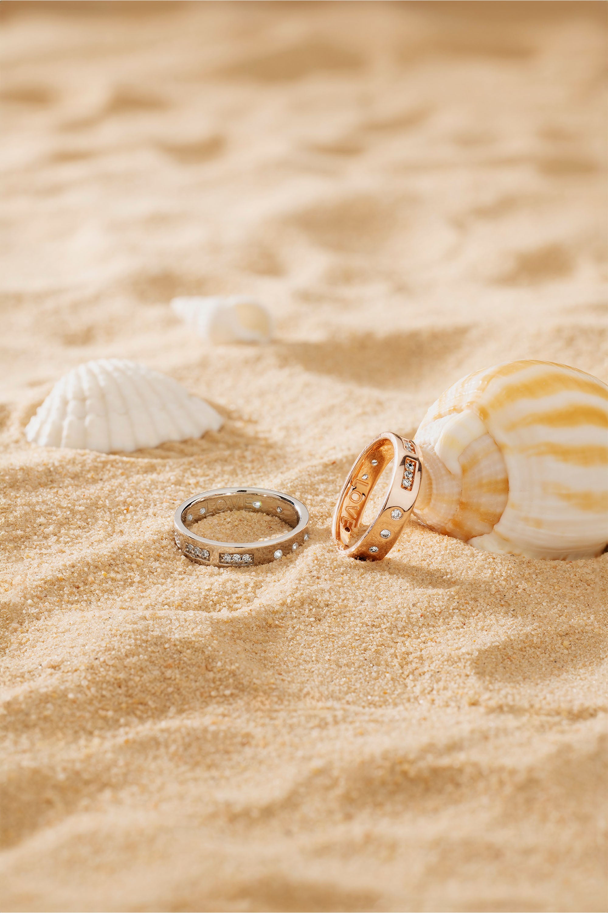 APM Monaco Bague Code Morse LOVE