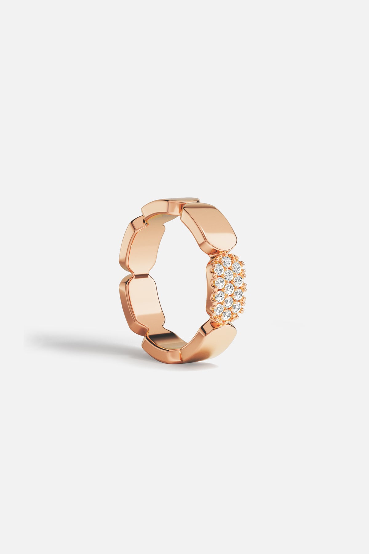 Bague Pavage