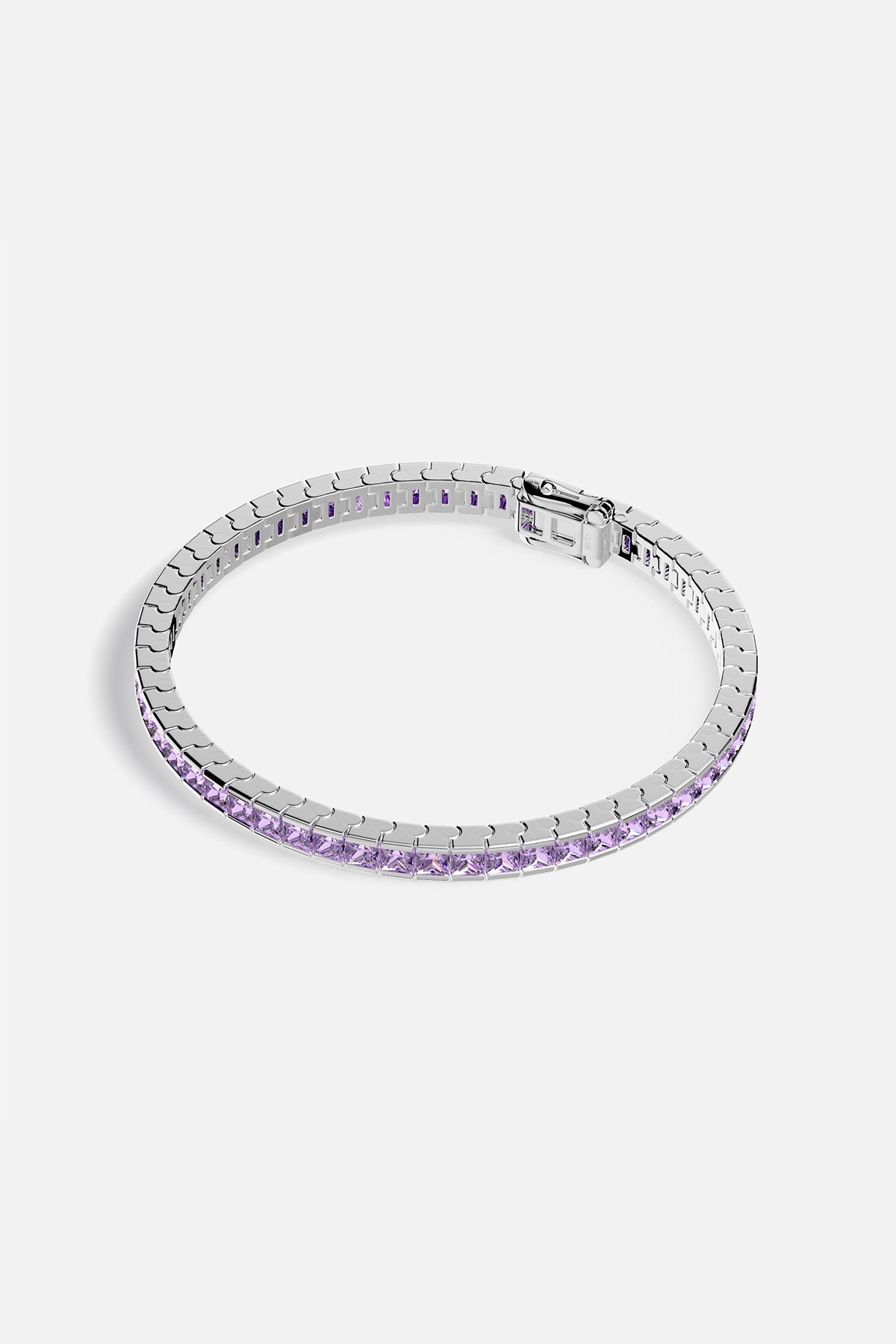 APM Monaco Bracelet Lumière Pavé Lilas
