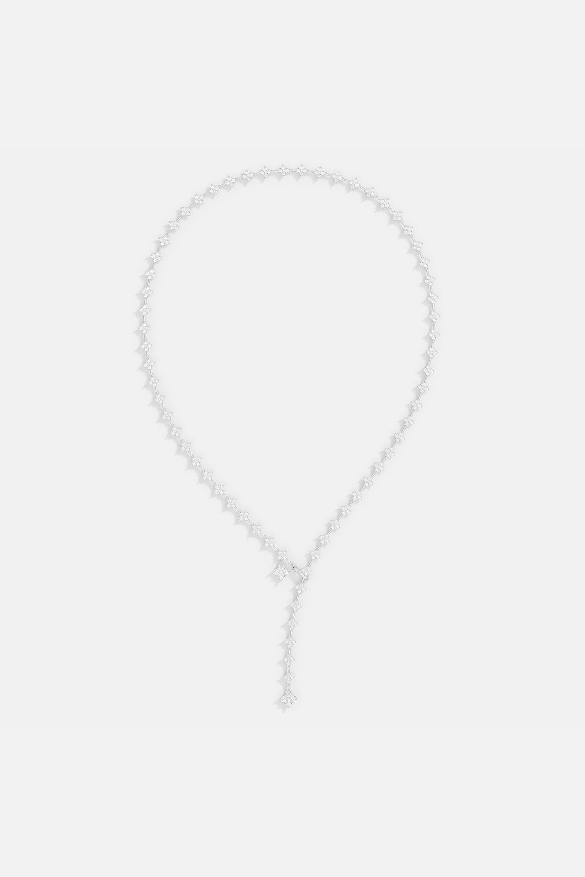 APM Monaco Collier Ajustable Éclat en Argent