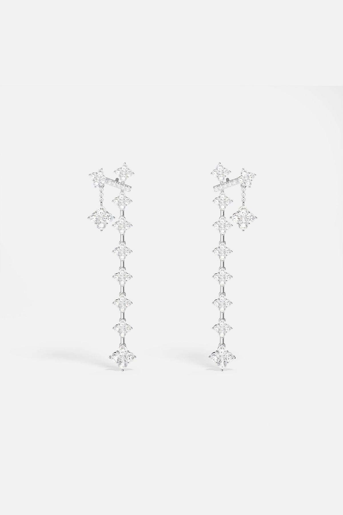 APM Monaco Boucles D'Oreilles Éclat en Argent