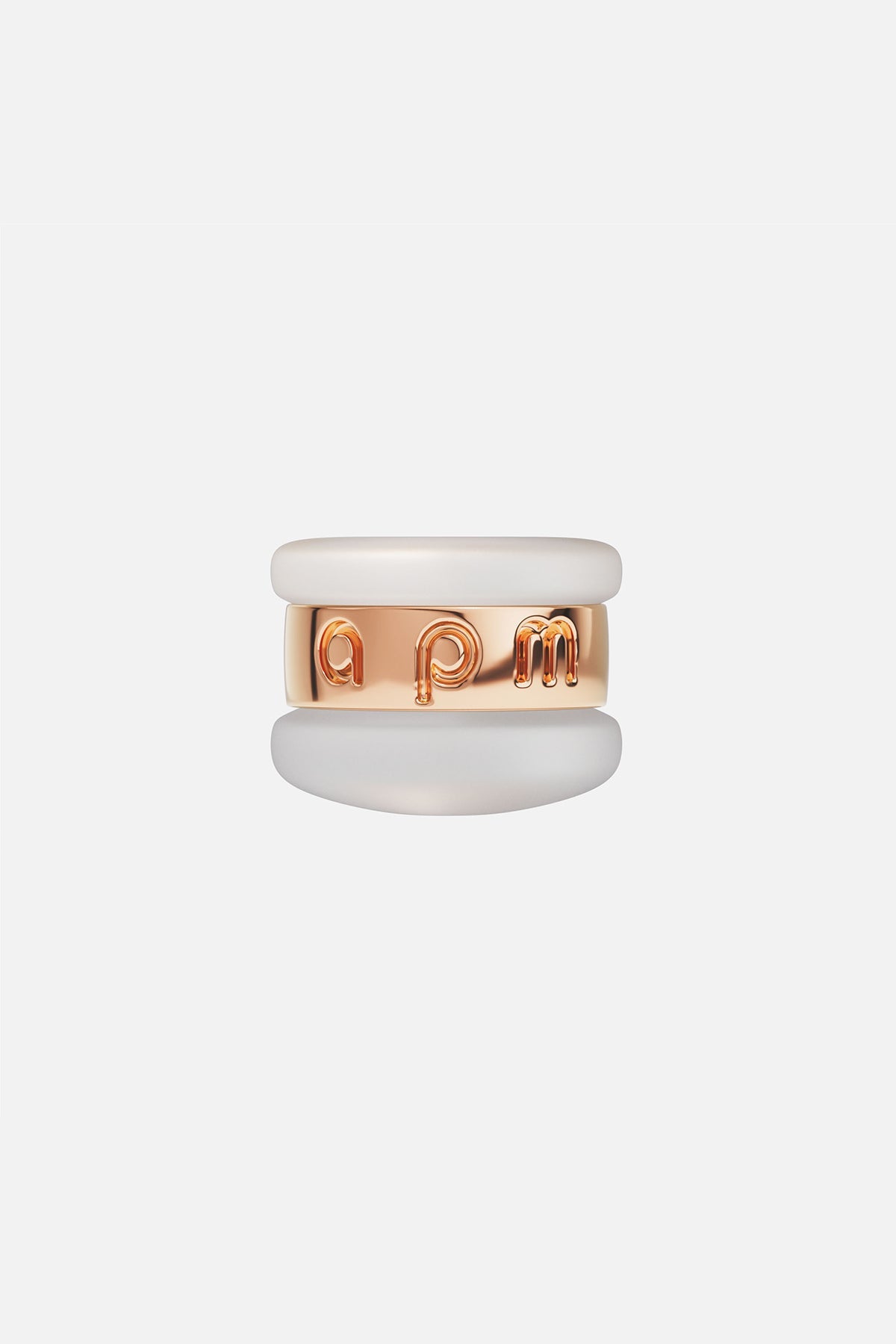 APM MONACO Fermoir Blanc