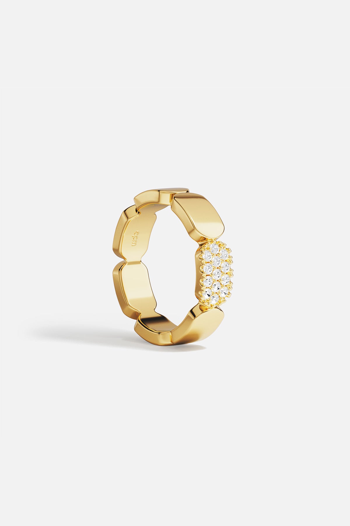 Bague Pavage