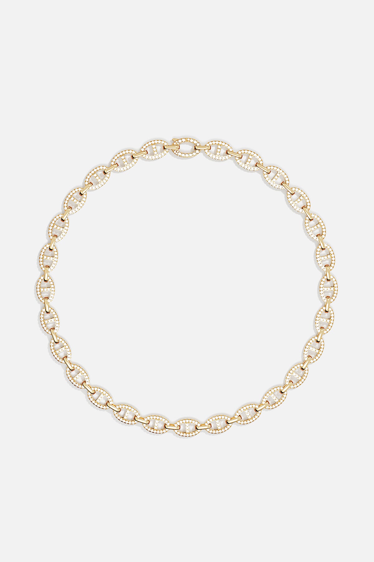 Collier Chaîne Maille Marine