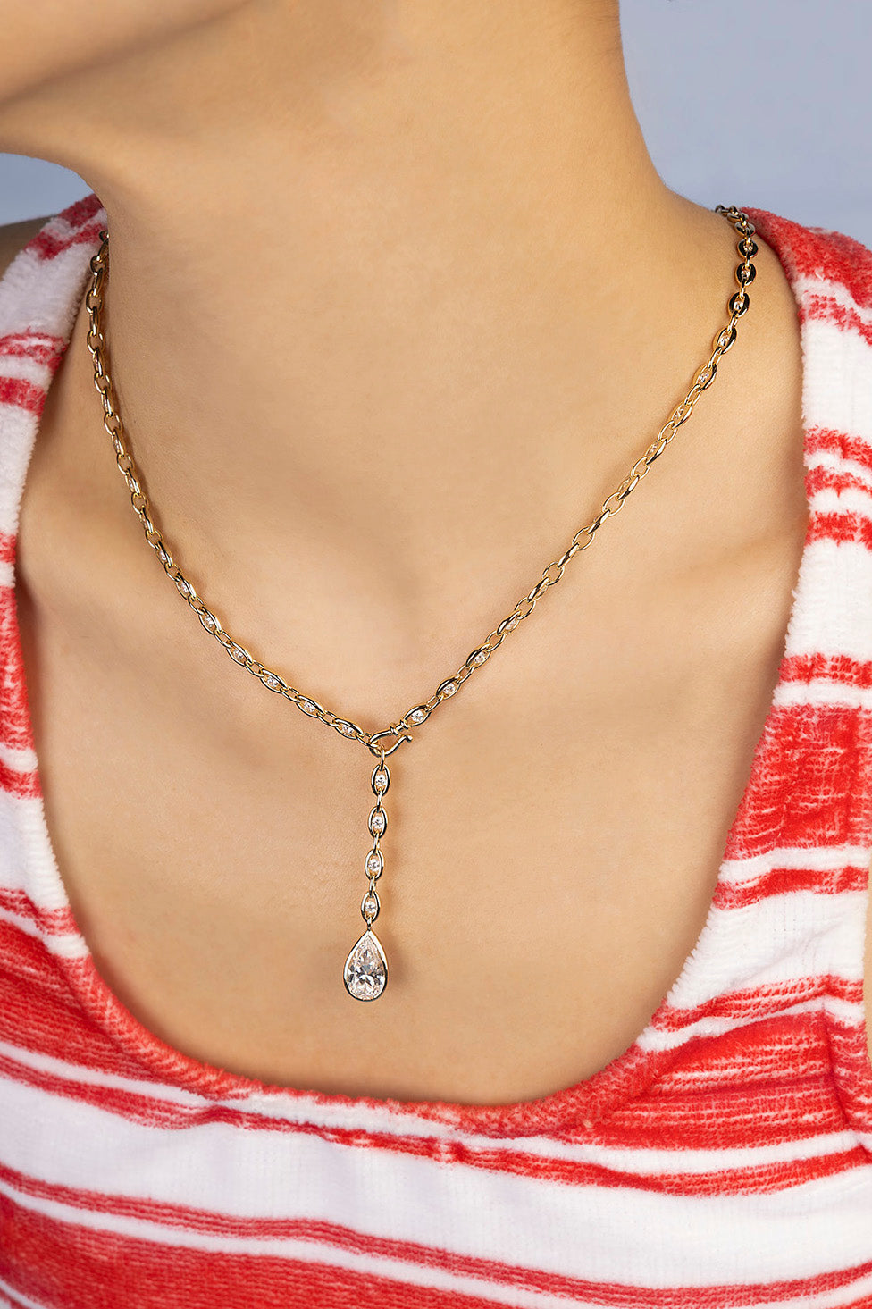APM MONACO Collier Ajustable Chaîne Éclat