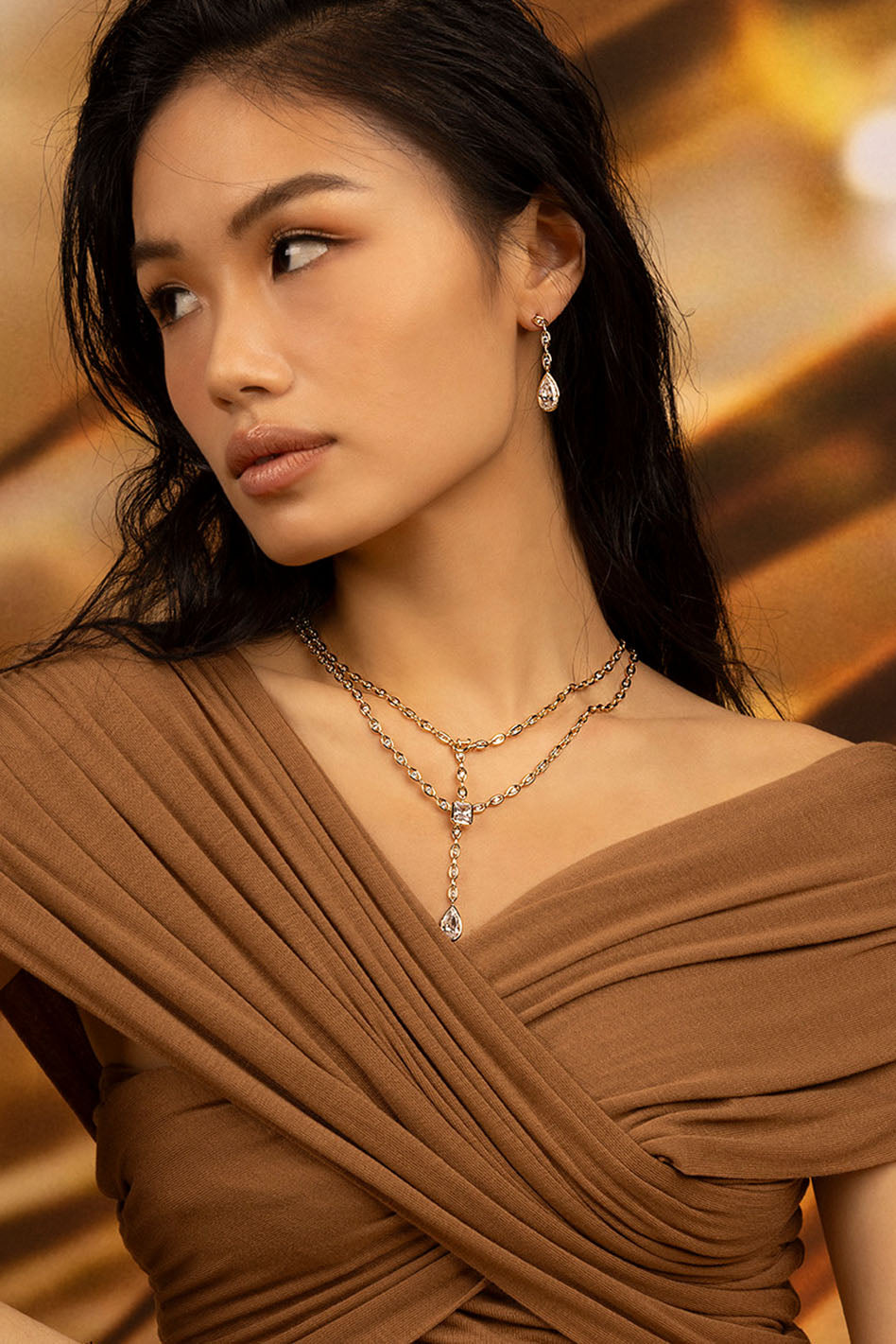 Collier Ajustable Chaîne Éclat - APM Monaco