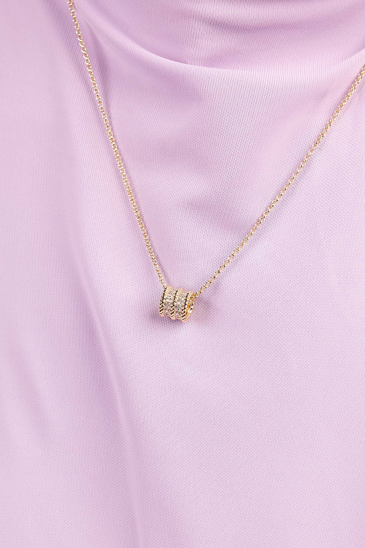 APM Monaco Collier Ajustable Torsade