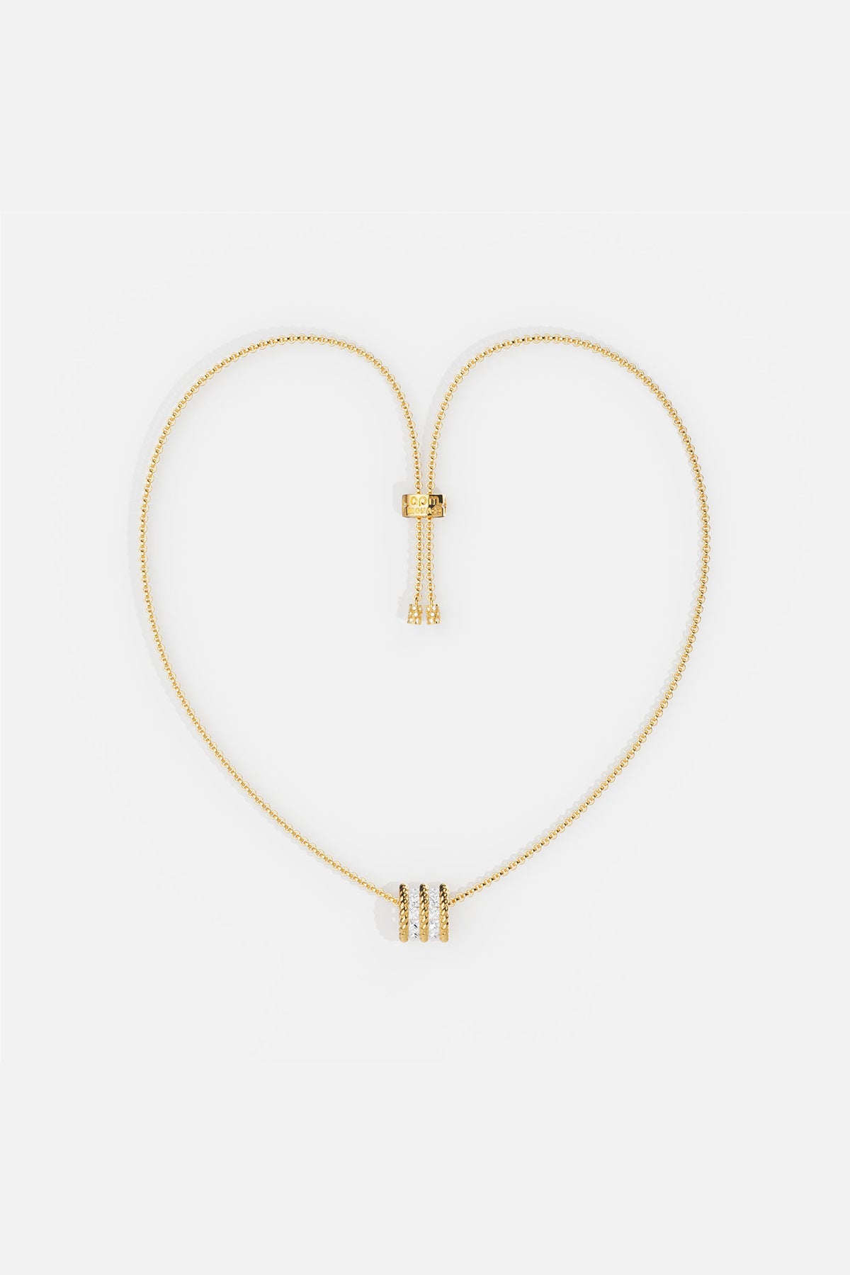 APM Monaco Collier Ajustable Torsade