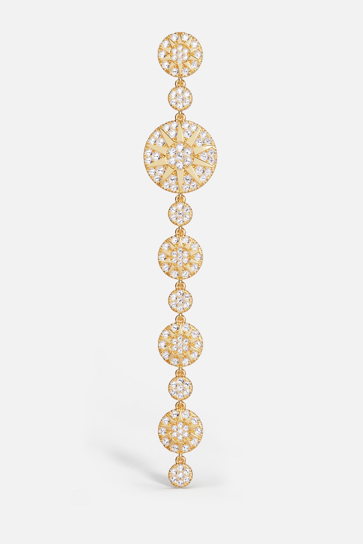 Boucles d'Oreilles Soleil Longues - APM Monaco