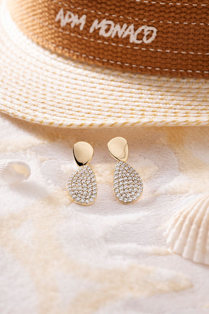 APM Monaco Boucles d'Oreilles Galet