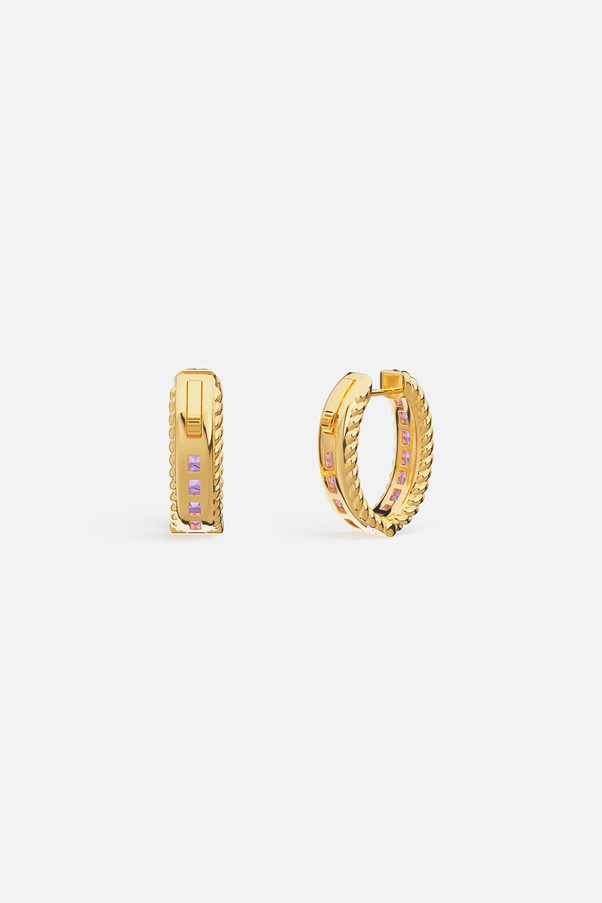 APM MONACO Boucles D'Oreilles Cordage