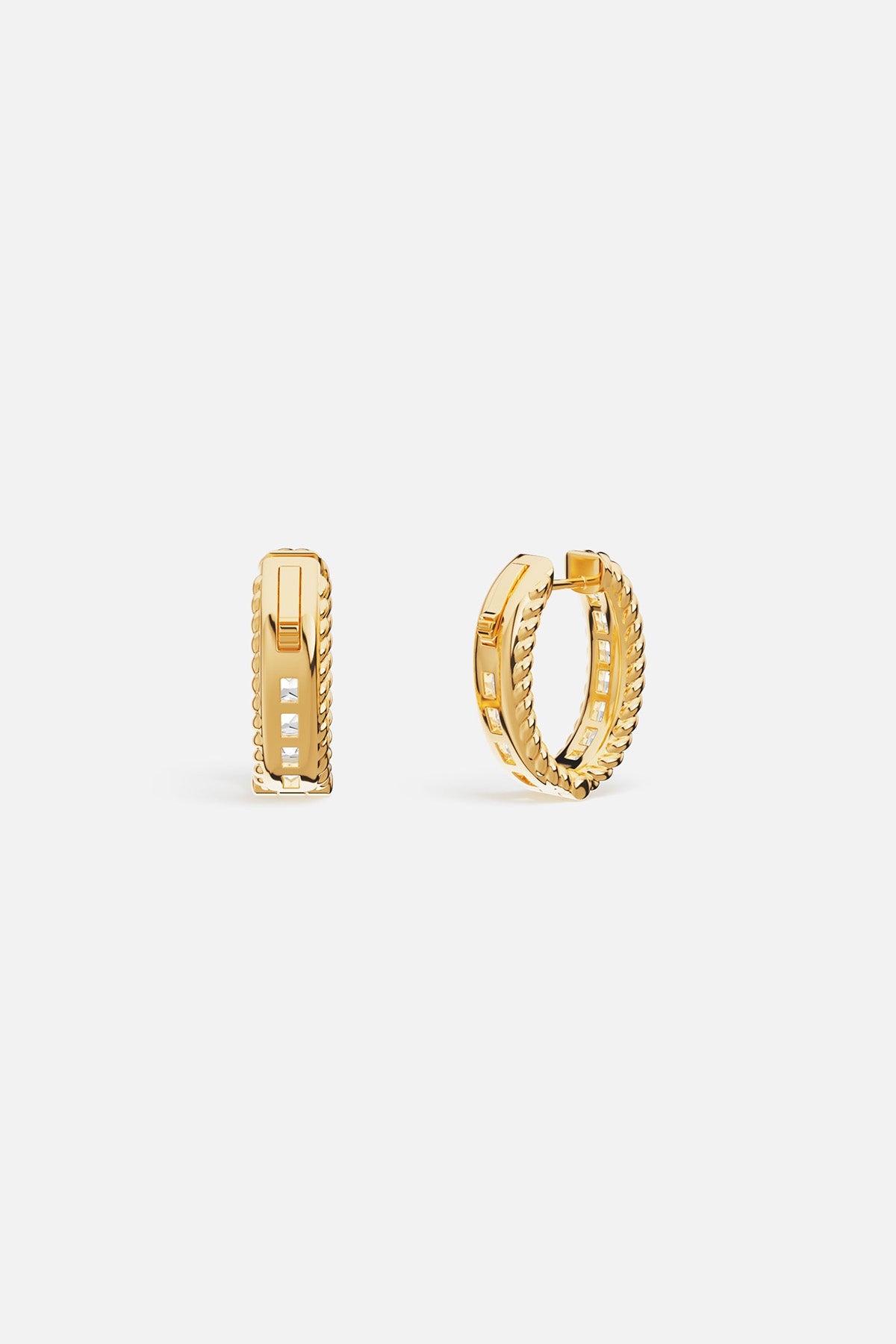 APM MONACO Boucles D'Oreilles Cordage