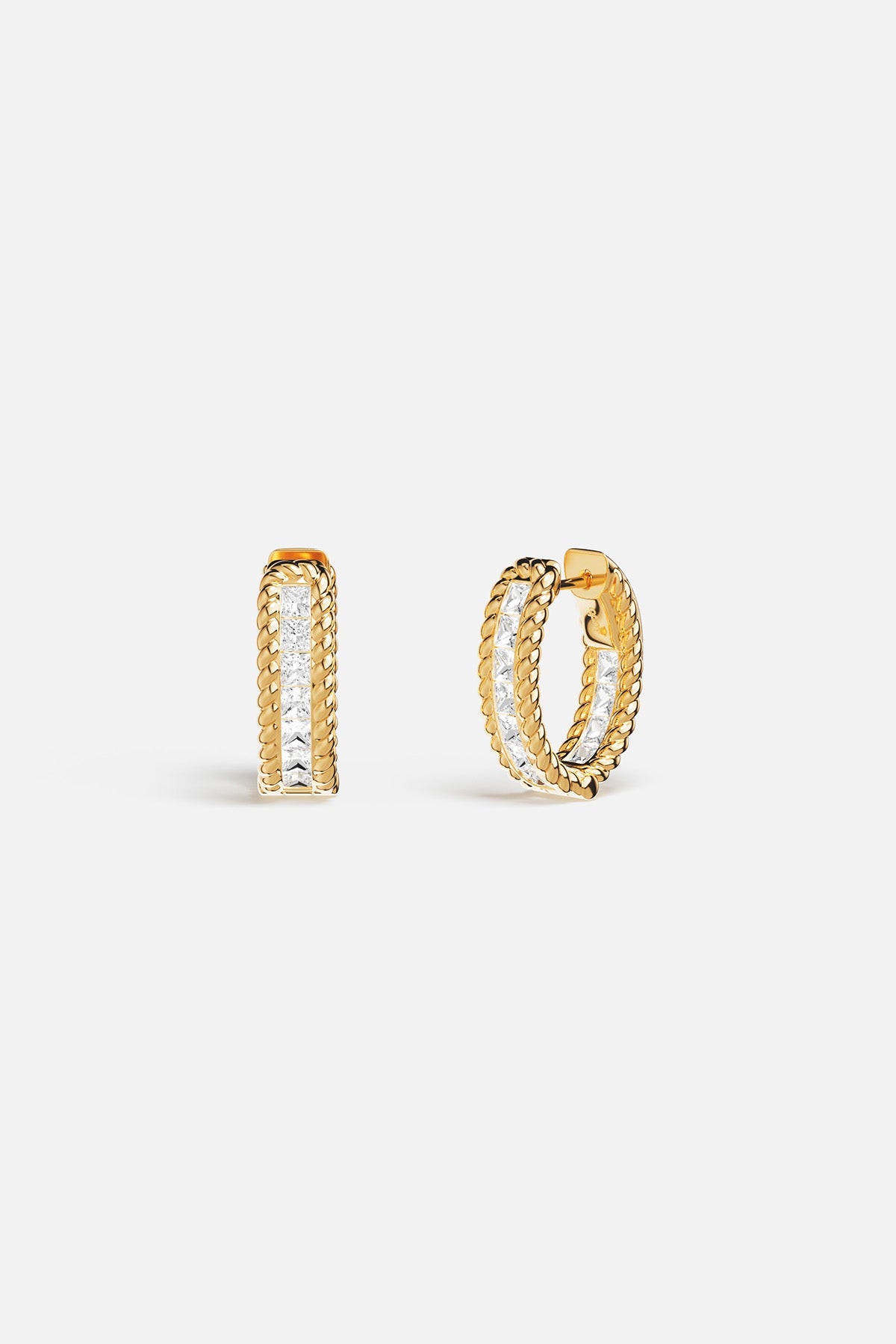 APM MONACO Boucles D'Oreilles Cordage