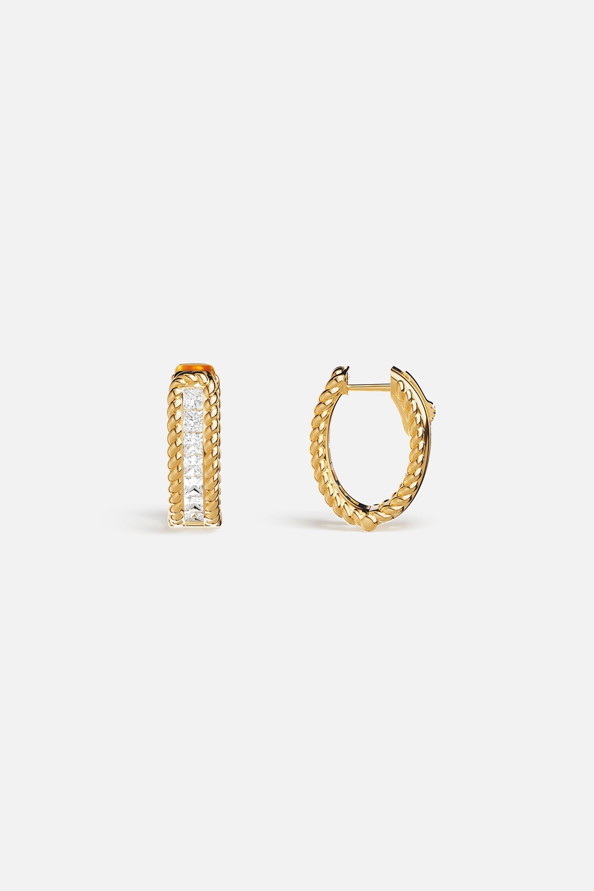 APM MONACO Boucles D'Oreilles Cordage
