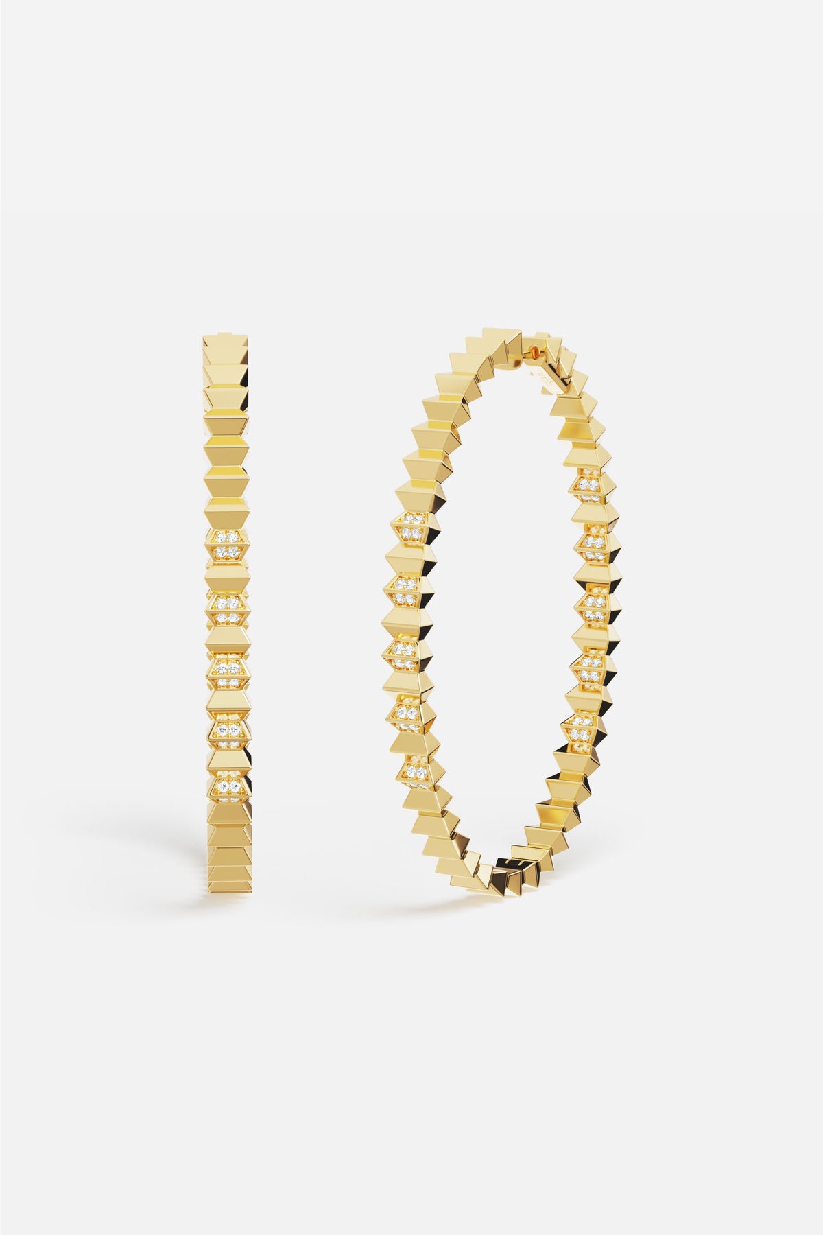 APM Monaco Boucles D'Oreilles Up and Down